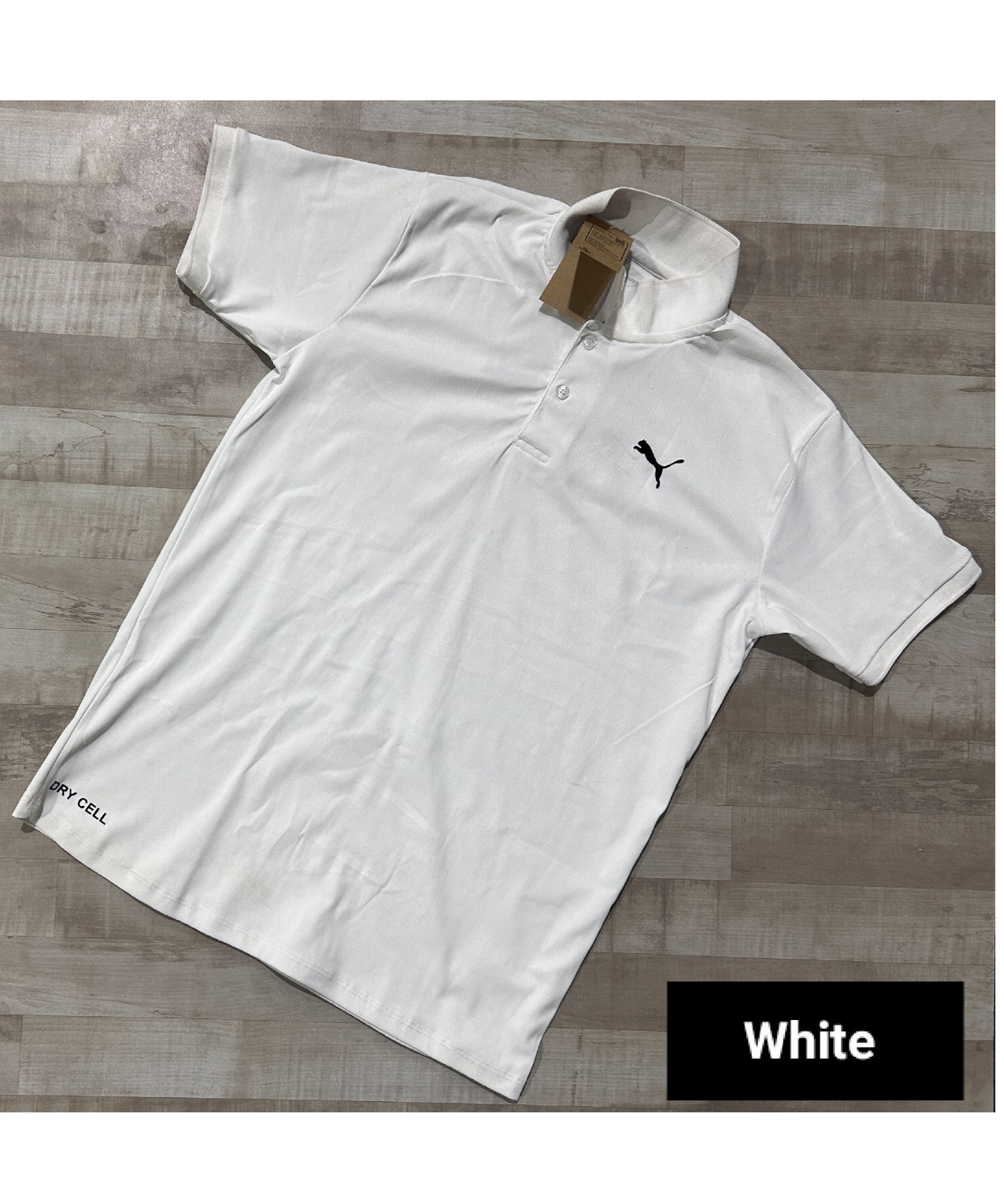 Matty Lycra Polo T-Shirts