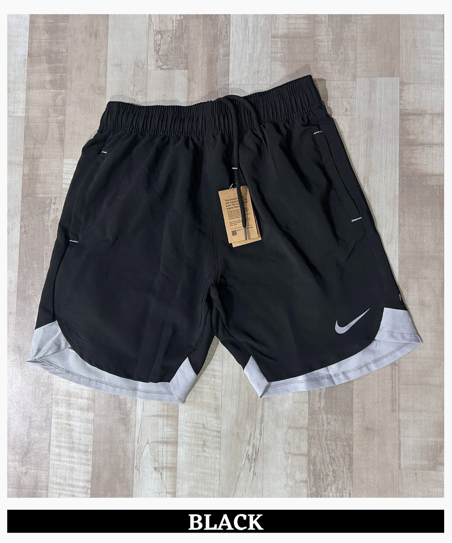 Imported Ns Parachute Lycra Shorts (15% Lycra 130 GSM)