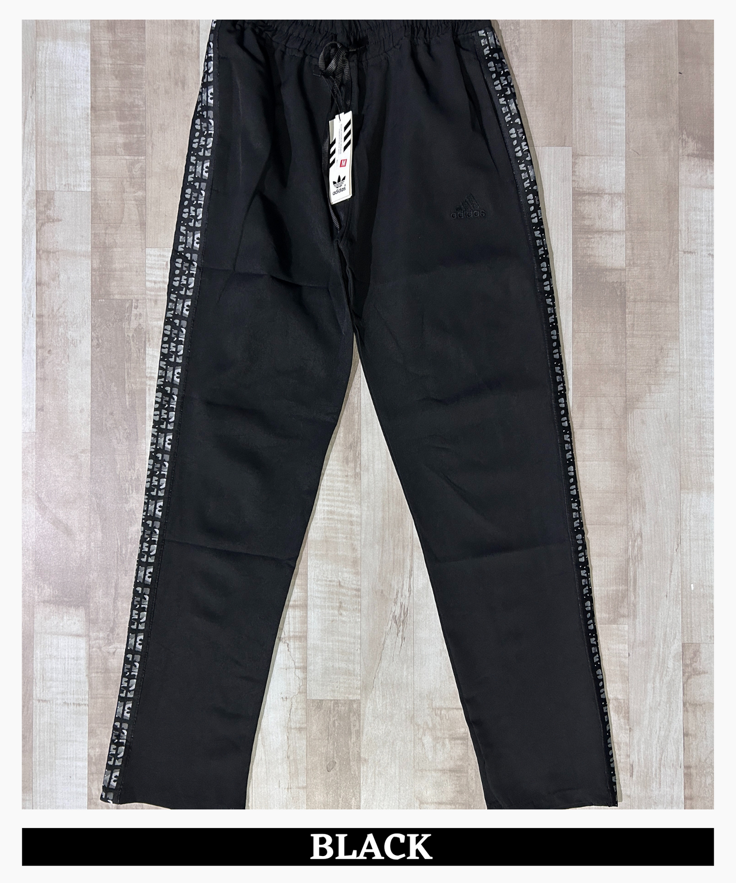 Imported Ns Terry Lycra Lower (GSM 180-190) Three Strip Design