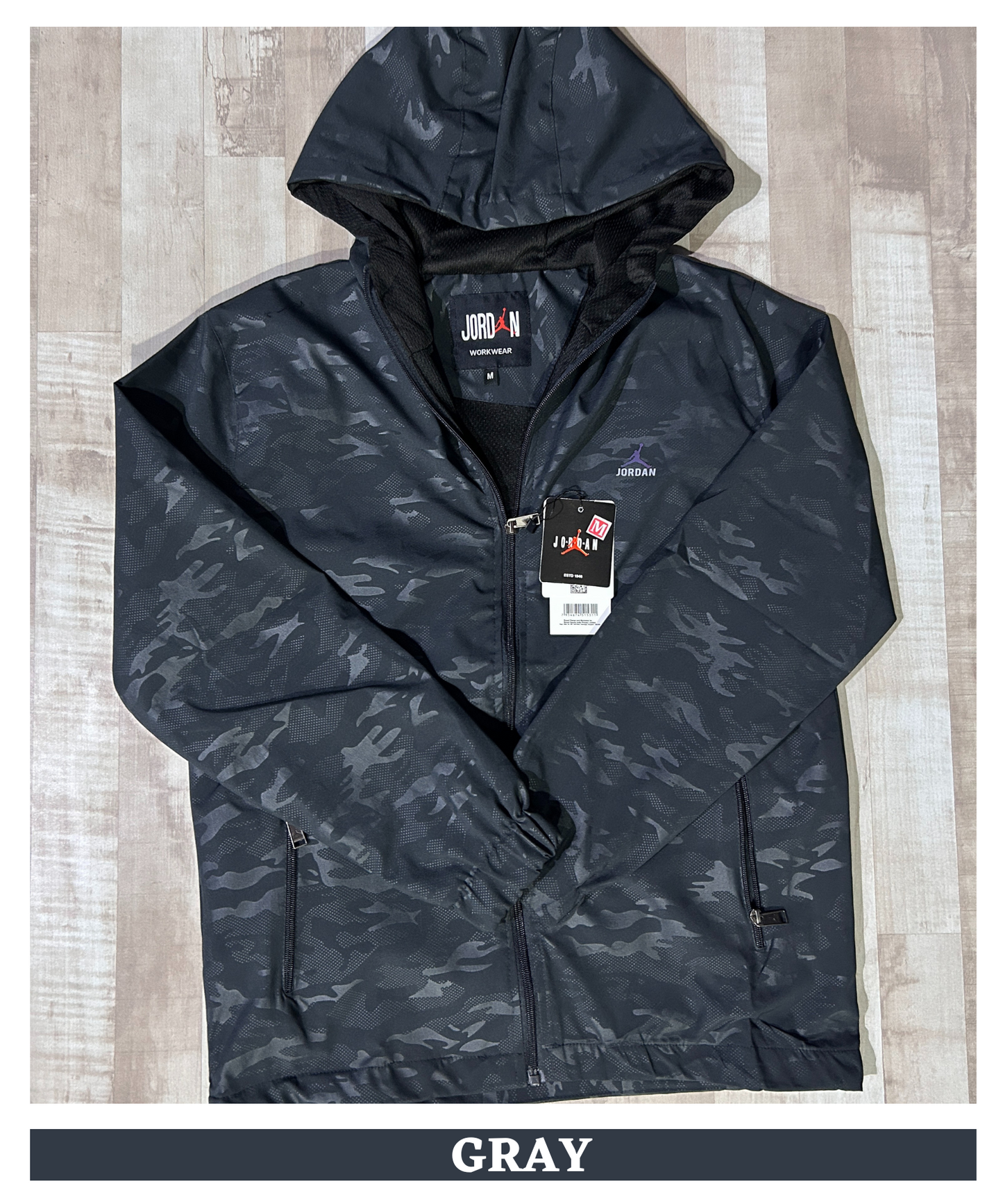 Premium Quality Camo Cotton Windcheater Jackets (GSM 350)