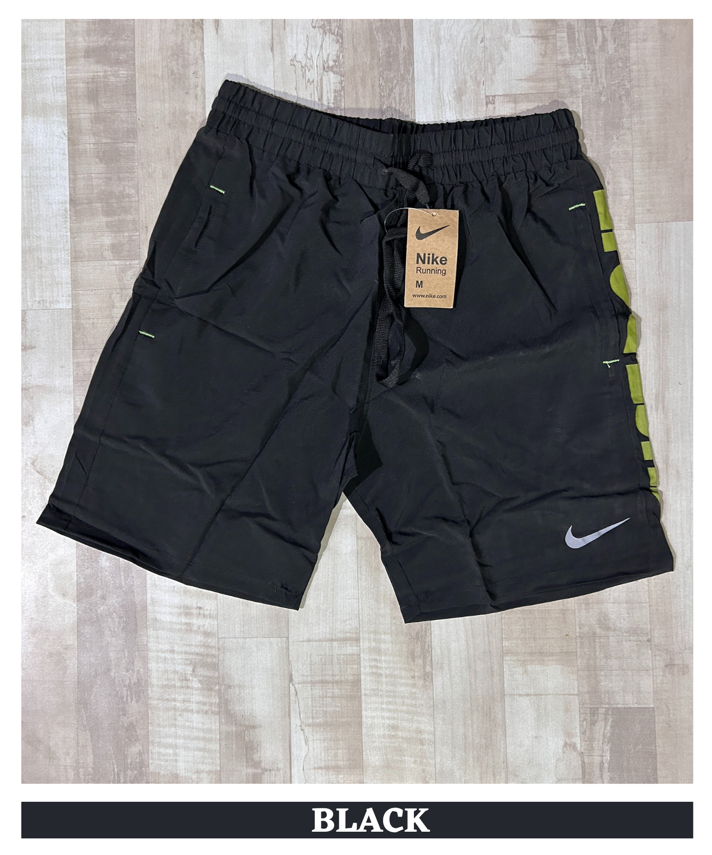 Imported Ns Parachute Lycra Shorts (15% Lycra GSM 130)