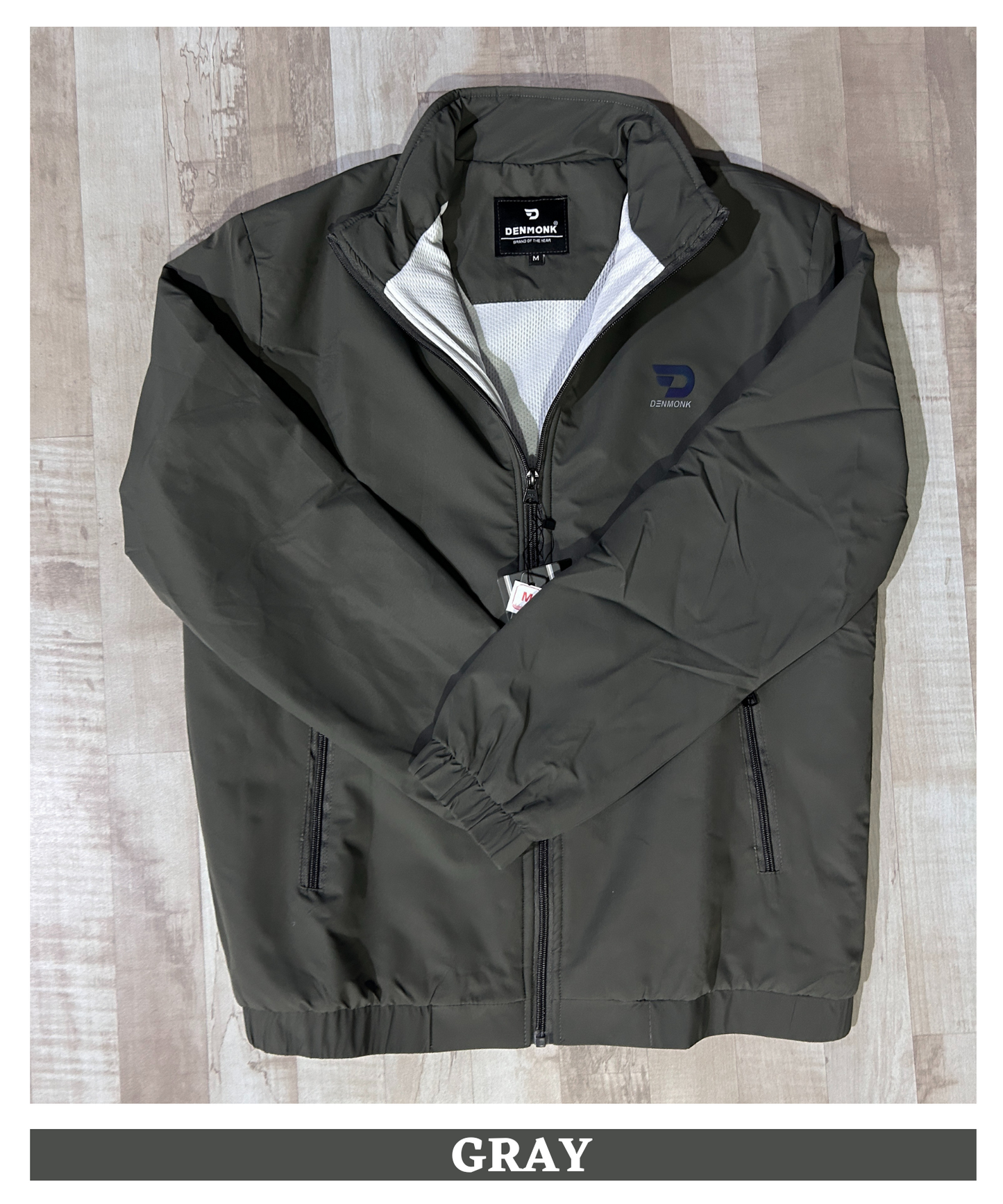 Imported 50D Spandex Waterproof Windcheater (GSM 350)