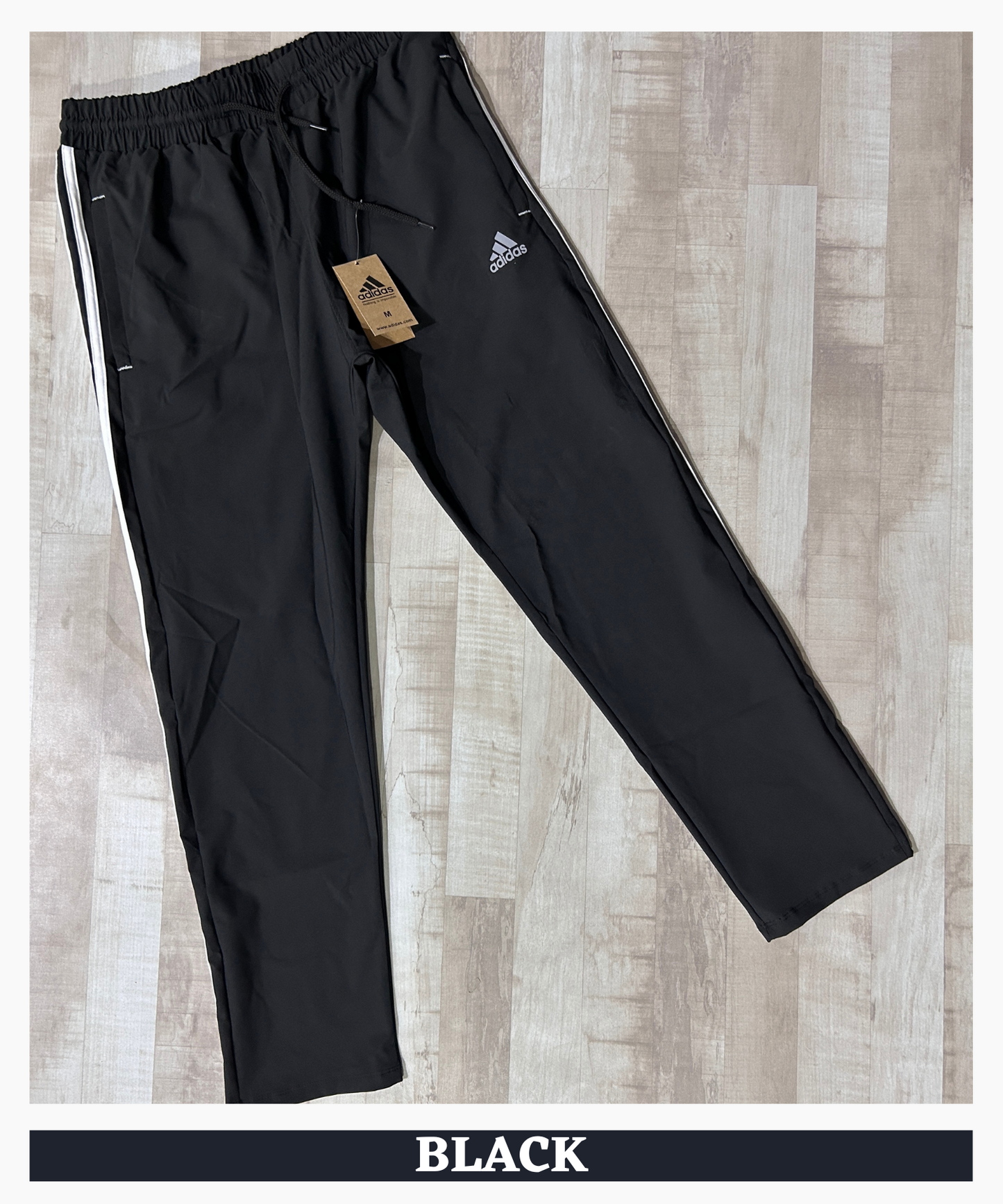 Imported Nylon Terry Lycra Lower (GSM 180-190) Three Strip Design