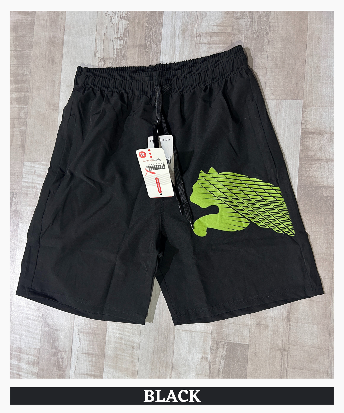 Imported Ns Parachute Lycra Shorts (15% Lycra GSM 130)