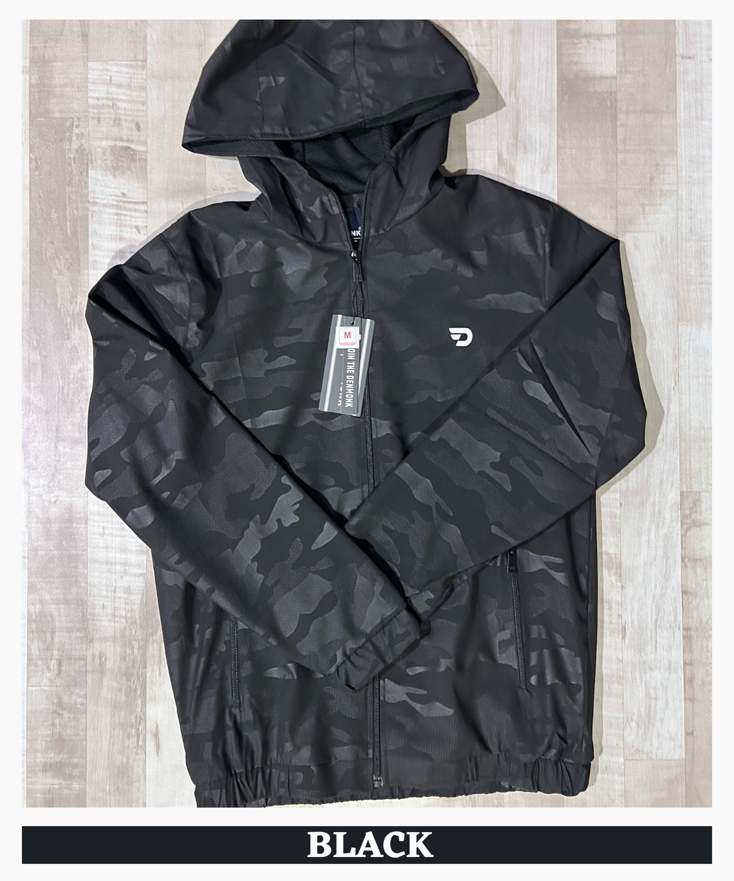 Premium Quality Camo Cotton With Cap Windcheater Jacket (GSM 350)
