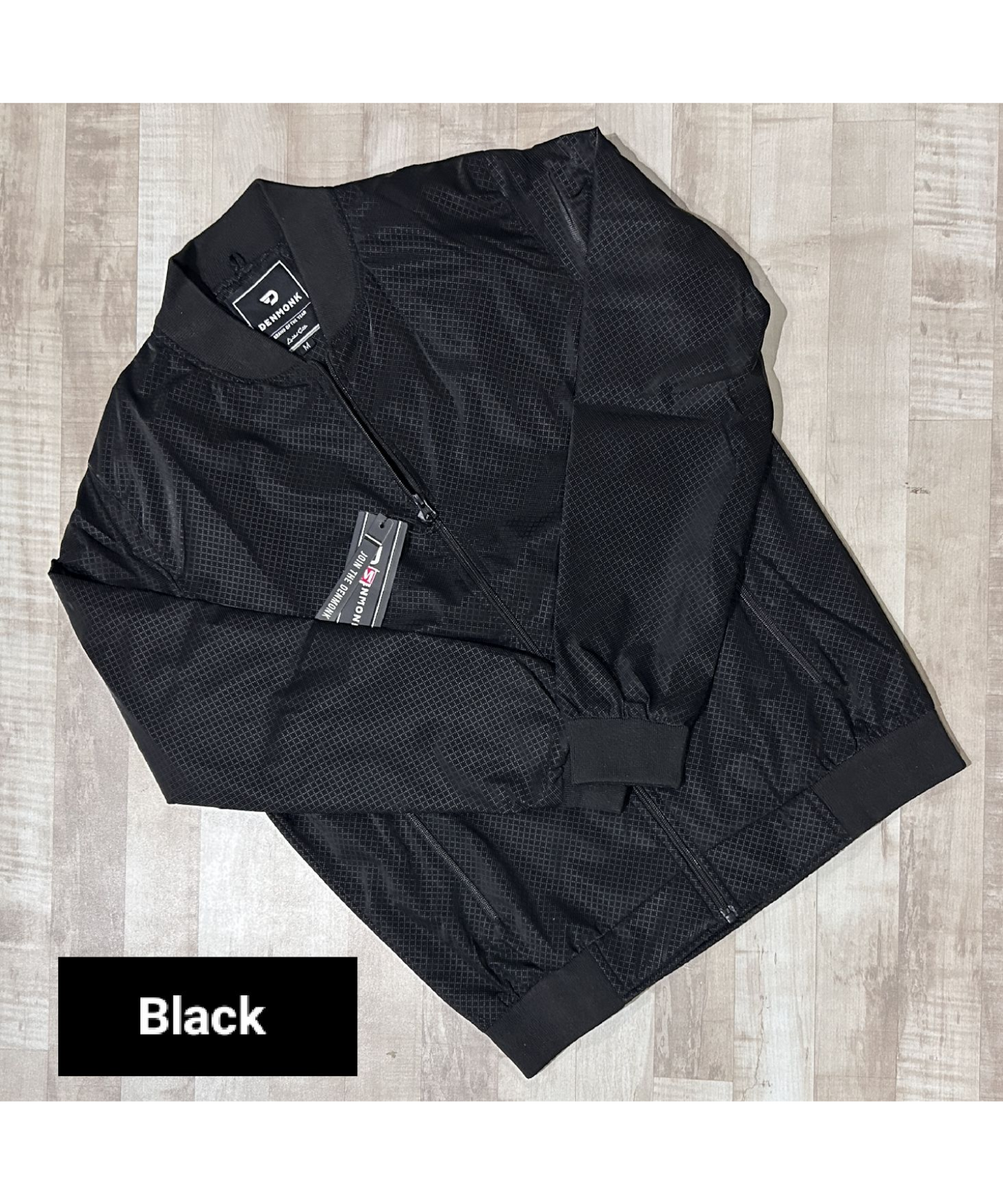 Imported Premium Quality Skin PU Dot Texture Windcheater Jacket ts)