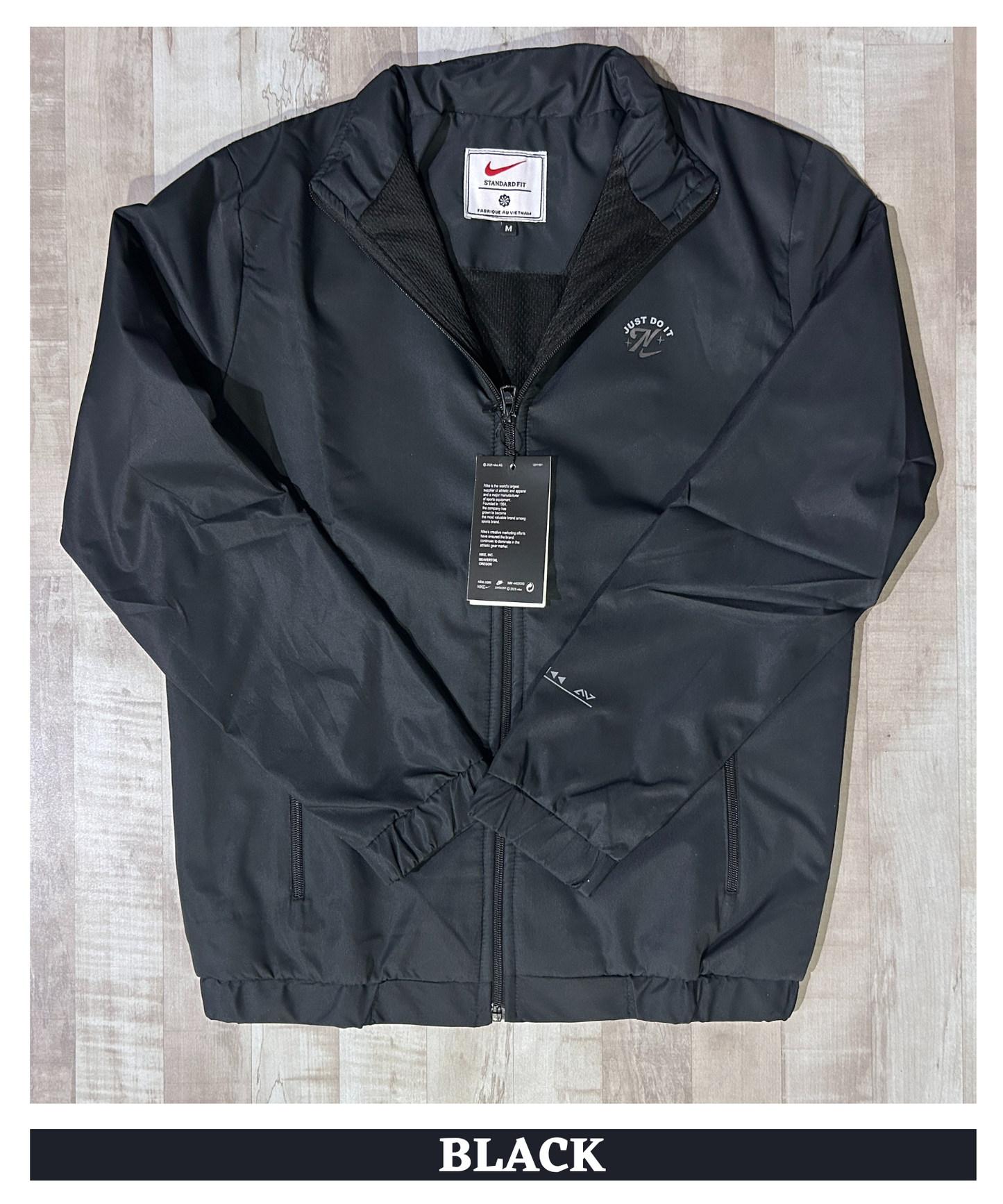 Imported 50D Spandex Waterproof Windcheater (GSM 350)