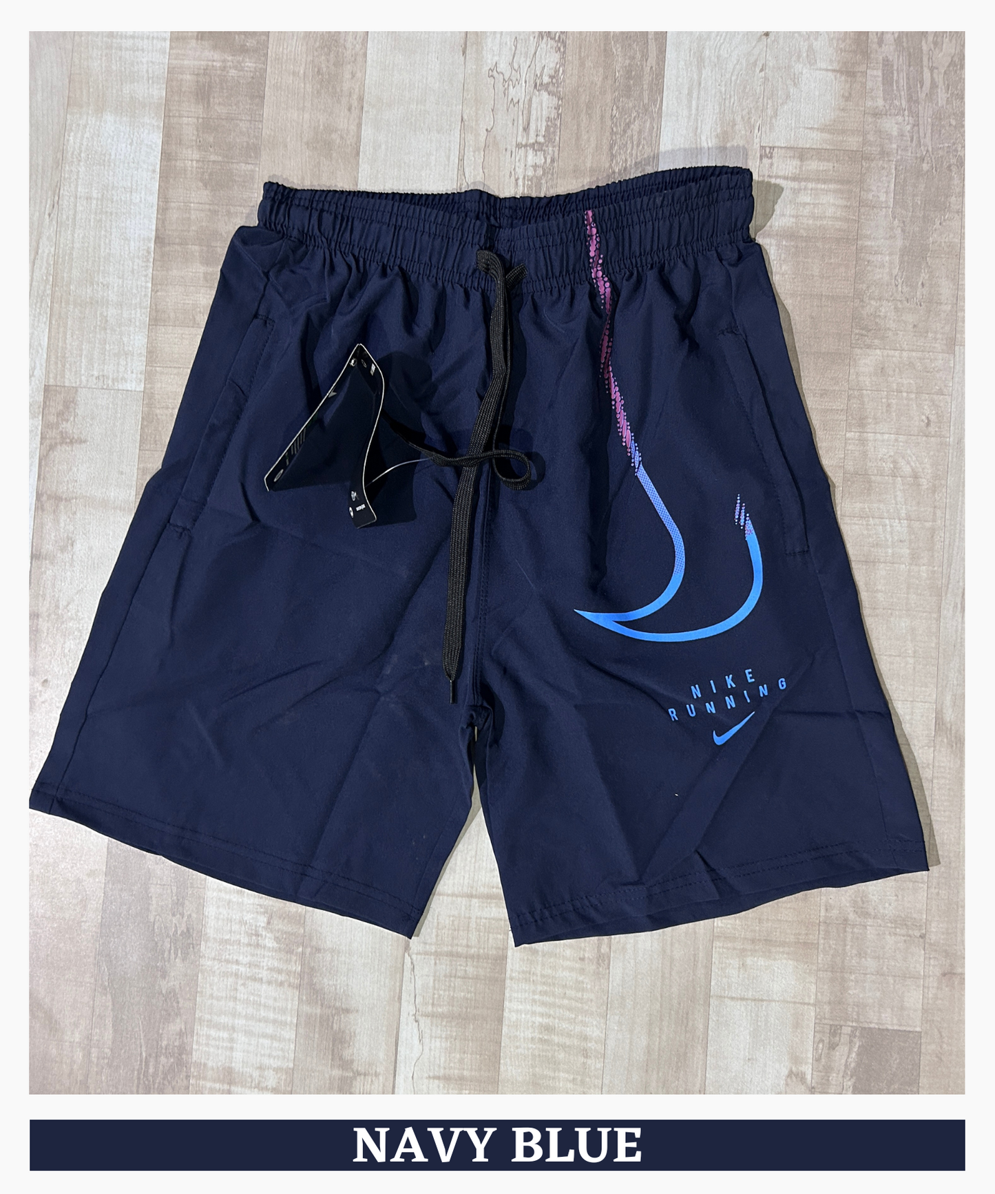 Imported Ns Parachute Lycra Shorts (15% Lycra GSM 130)