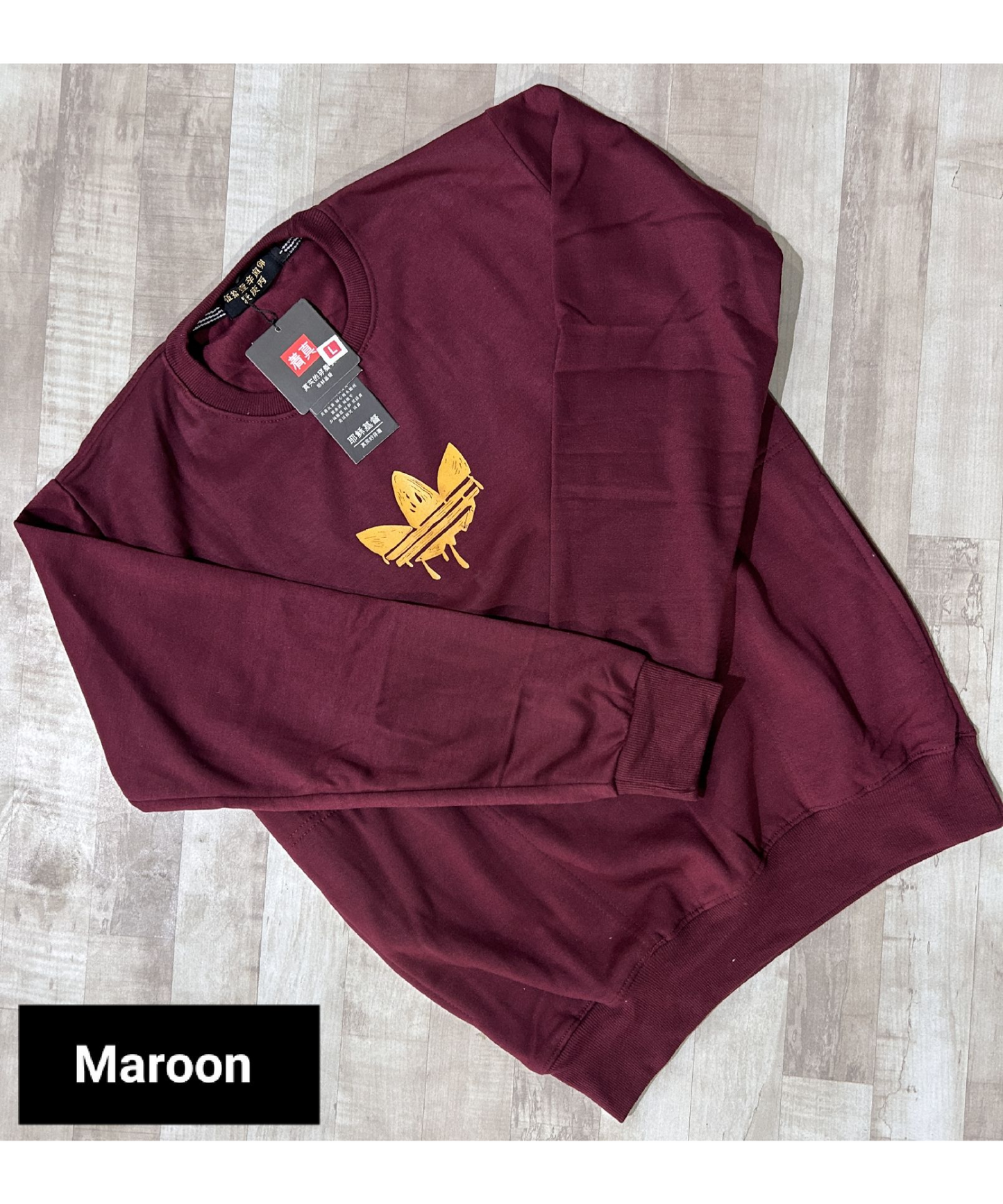 Premium Quality 3 Thread Cotton Lycra Sweater