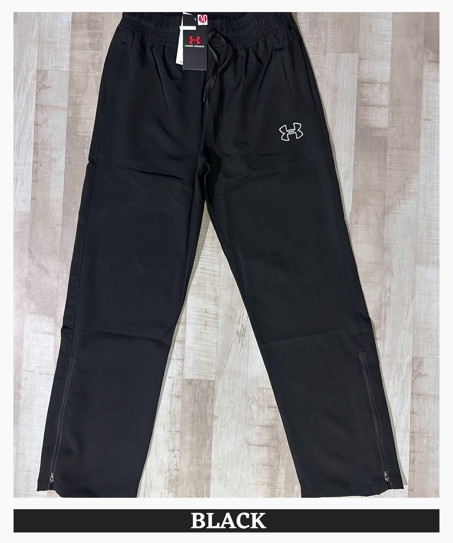 Imported Ns/Polyester Terry Trackpant (GSM 180) Straight Cut-Boot Cut