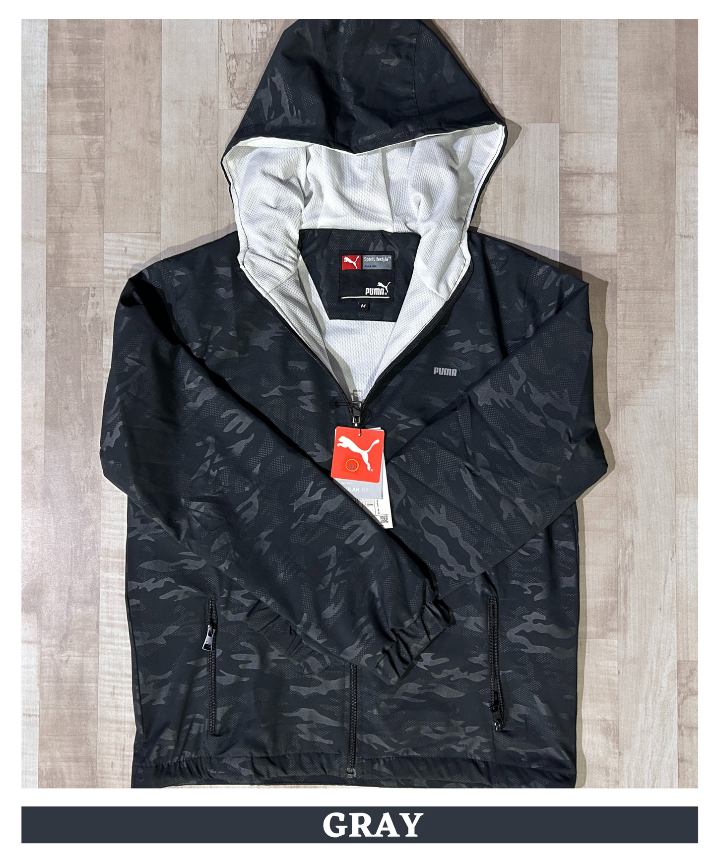 Premium Quality Camo Cotton Windcheater Jackets (GSM 350)