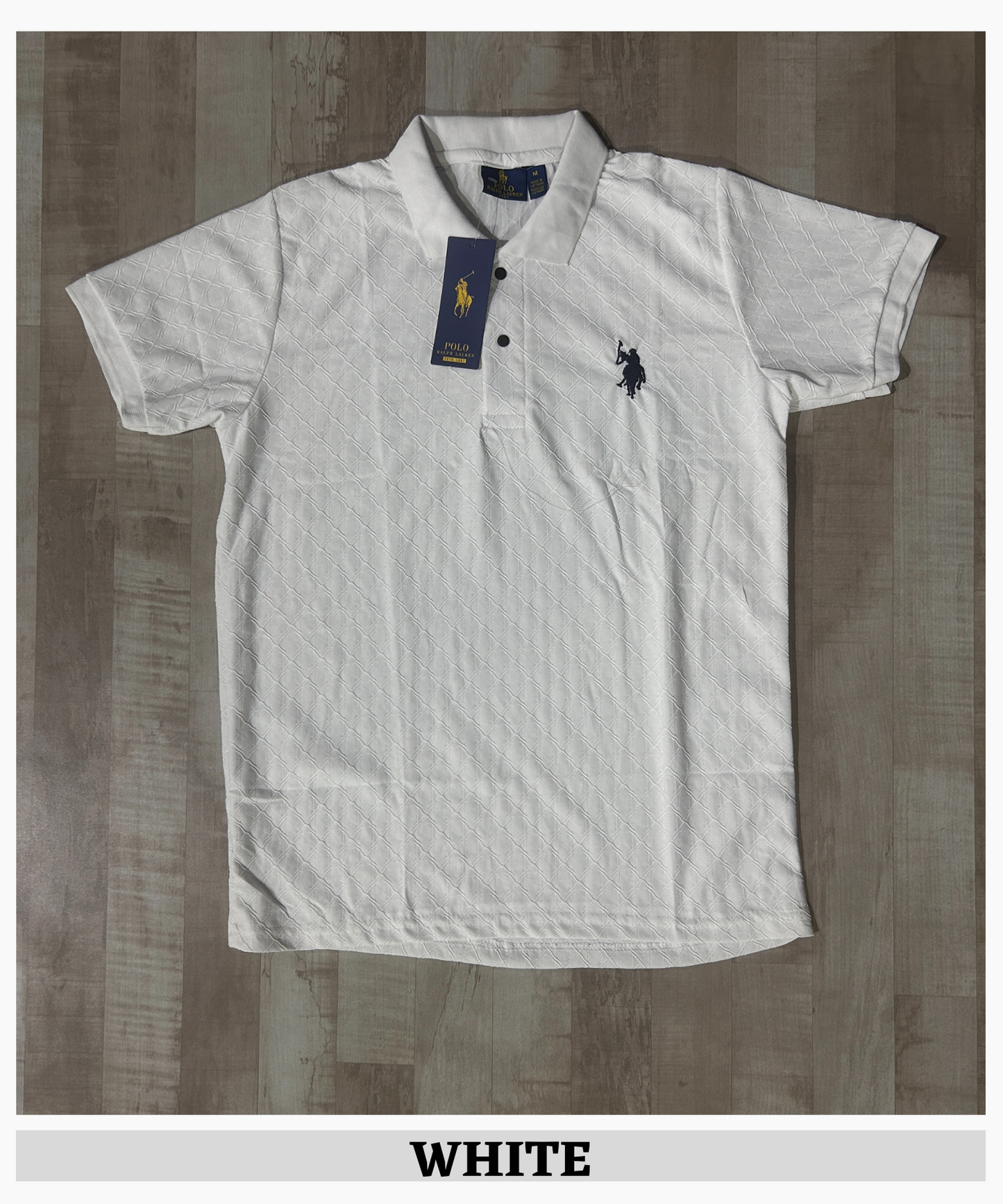 Premium Quality Knitting Lycra Self Design Jacquard T-Shirts (GSM 190-200)