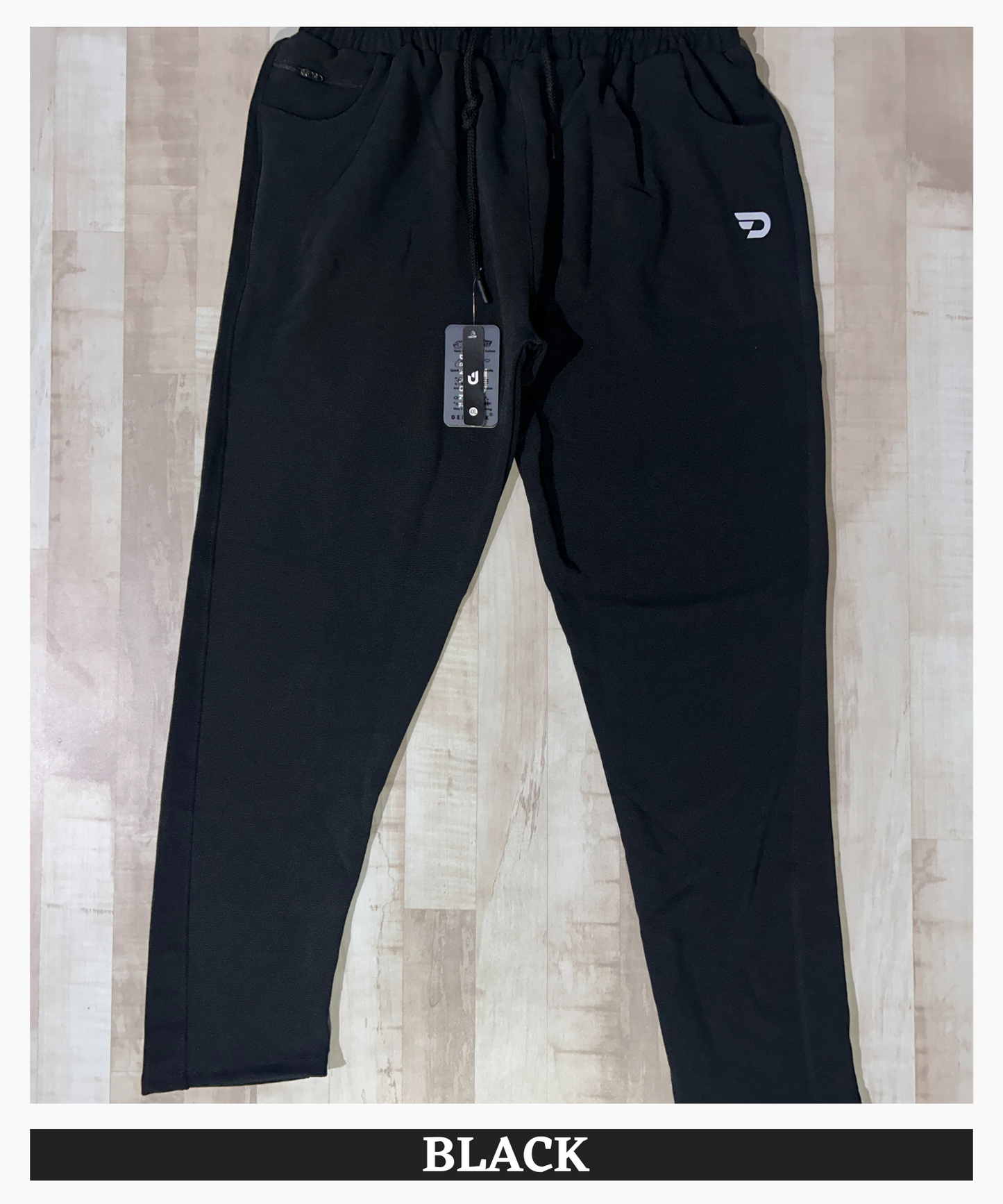 Performance Trackpants Plus Size - Imported Dobby Lycra (280 GSM)