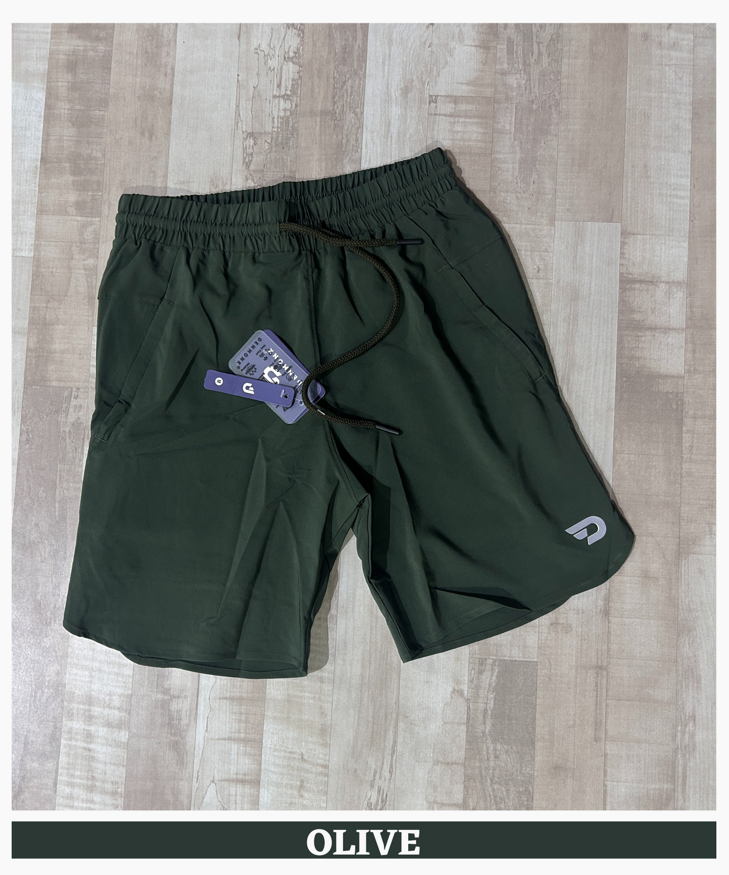 2-IN-1 SHORTS - Imported Ns Parachute Lycra (130 GSM 15% Lycra)