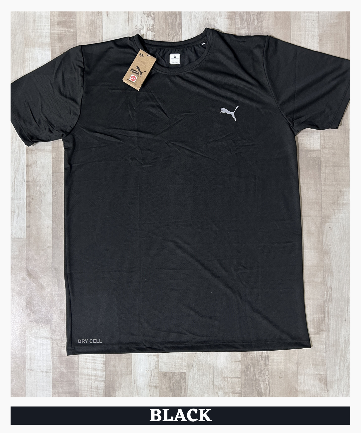 Imported Jacquard Lycra Plus Size T-shirt (GSM 180)