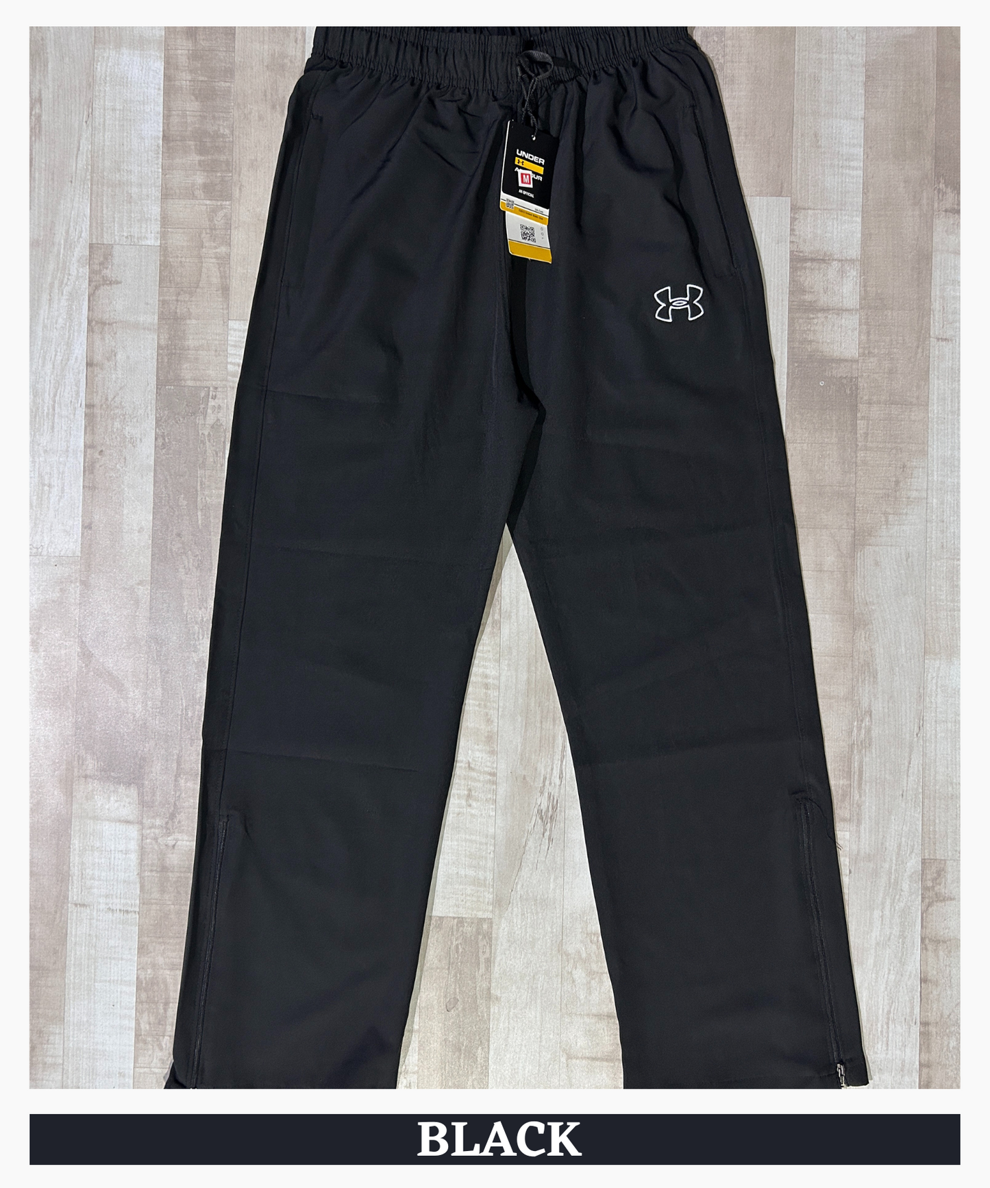 Imported Ns/Polyester Terry Trackpant (GSM 180) Straight Cut-Boot Cut