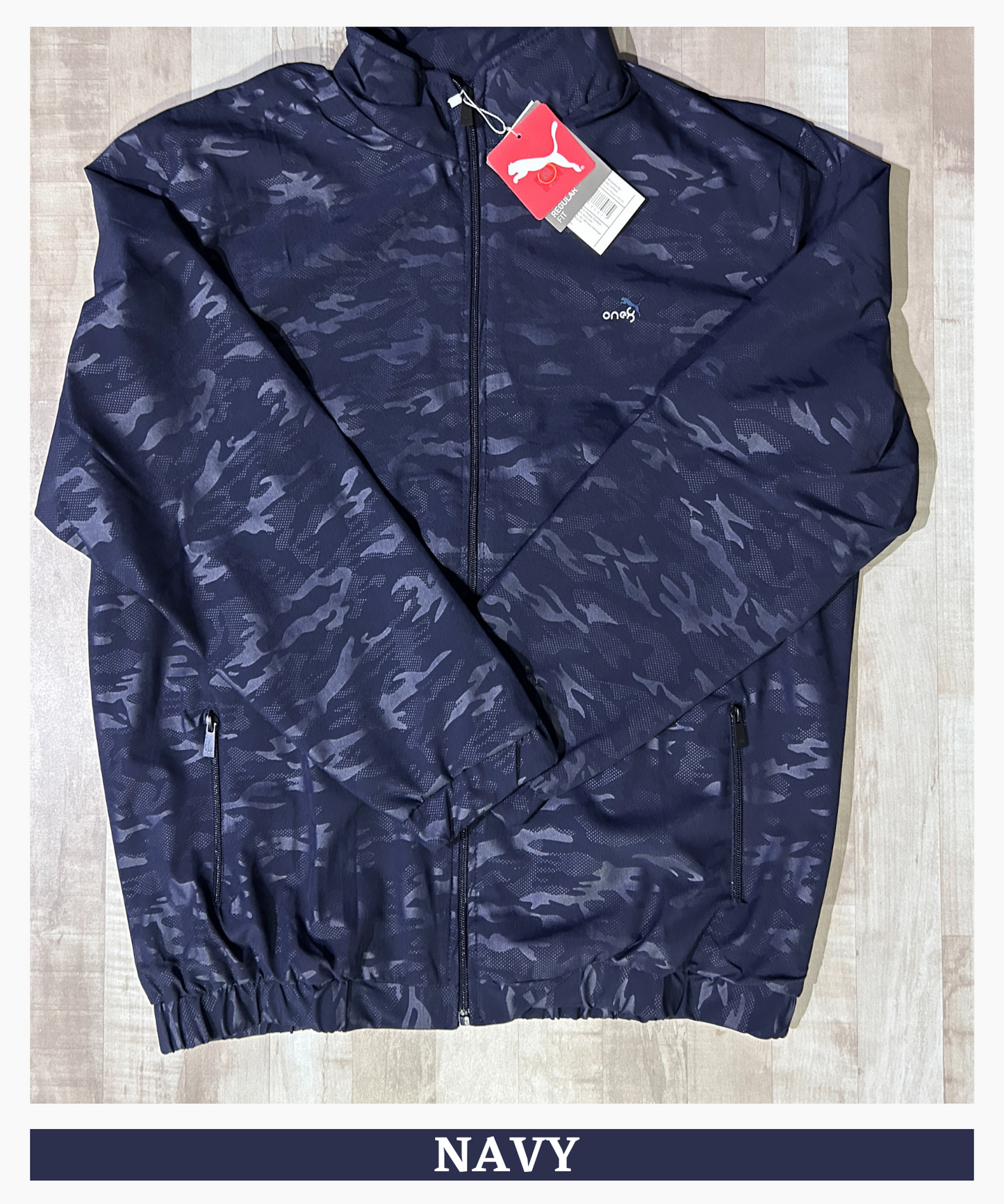 Premium Quality Camo Cotton Plus Size Windcheater Jackets (GSM 350)