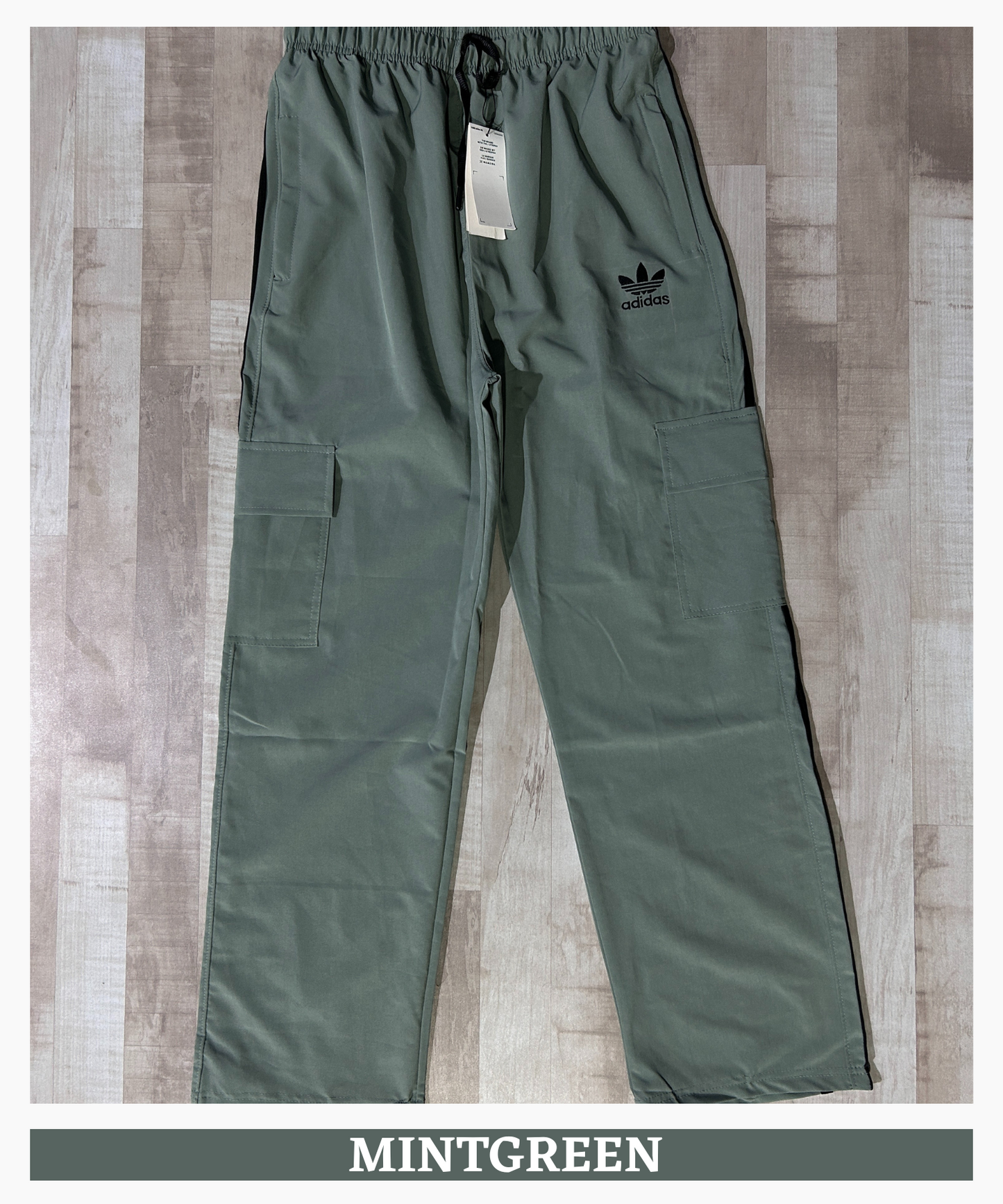 Imported Ns Terry Lycra Cargo (GSM 180-190) Three Strip Design