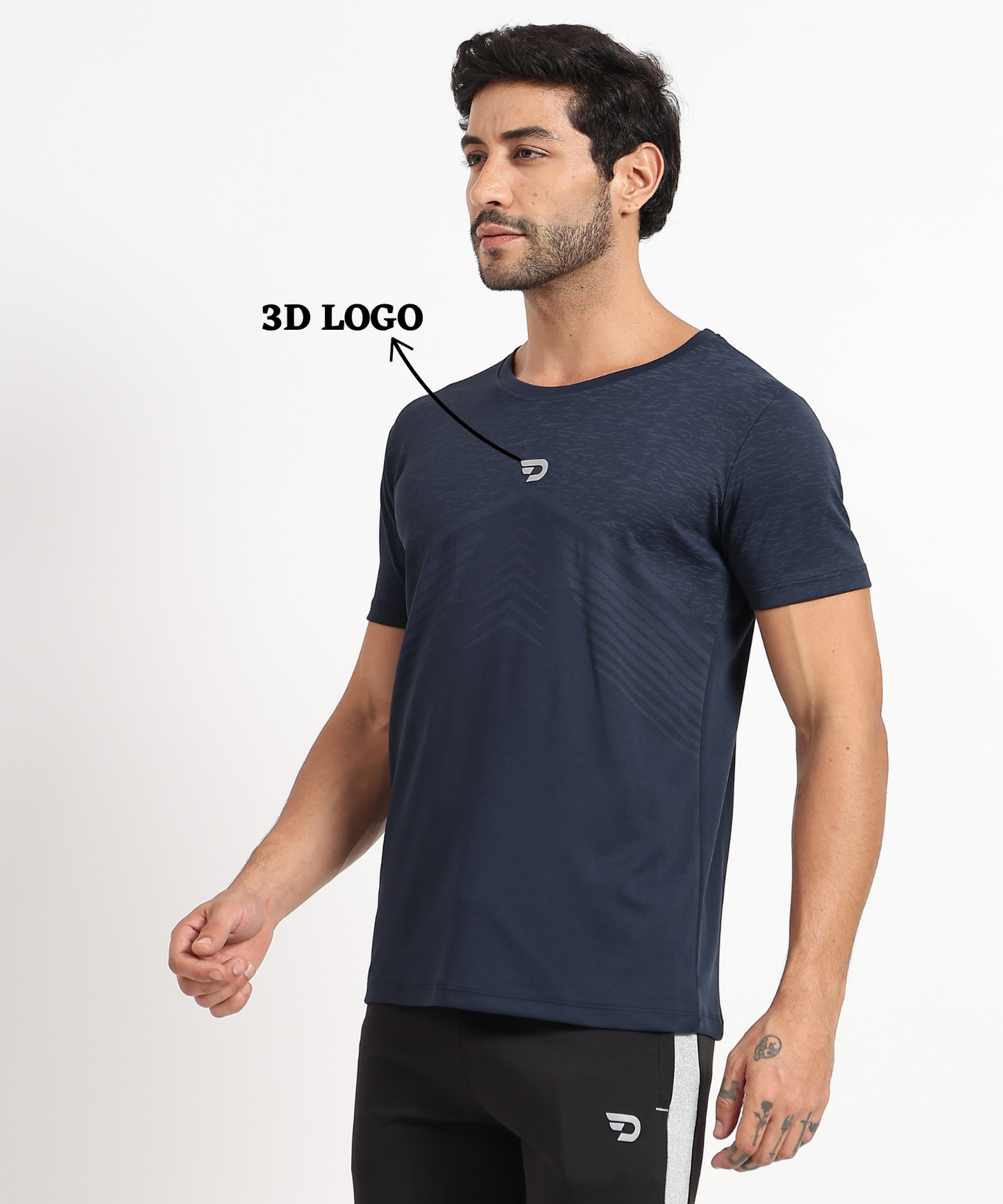 Sports T-Shirt - Imported Dotnit Lycra(GSM 180)