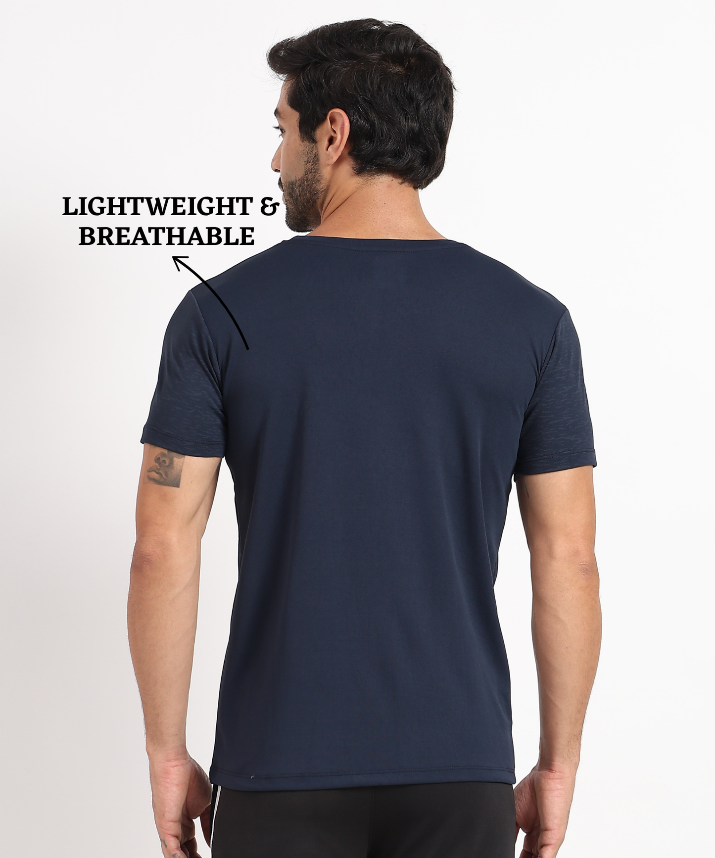 Sports T-Shirt - Imported Dotnit Lycra(GSM 180)