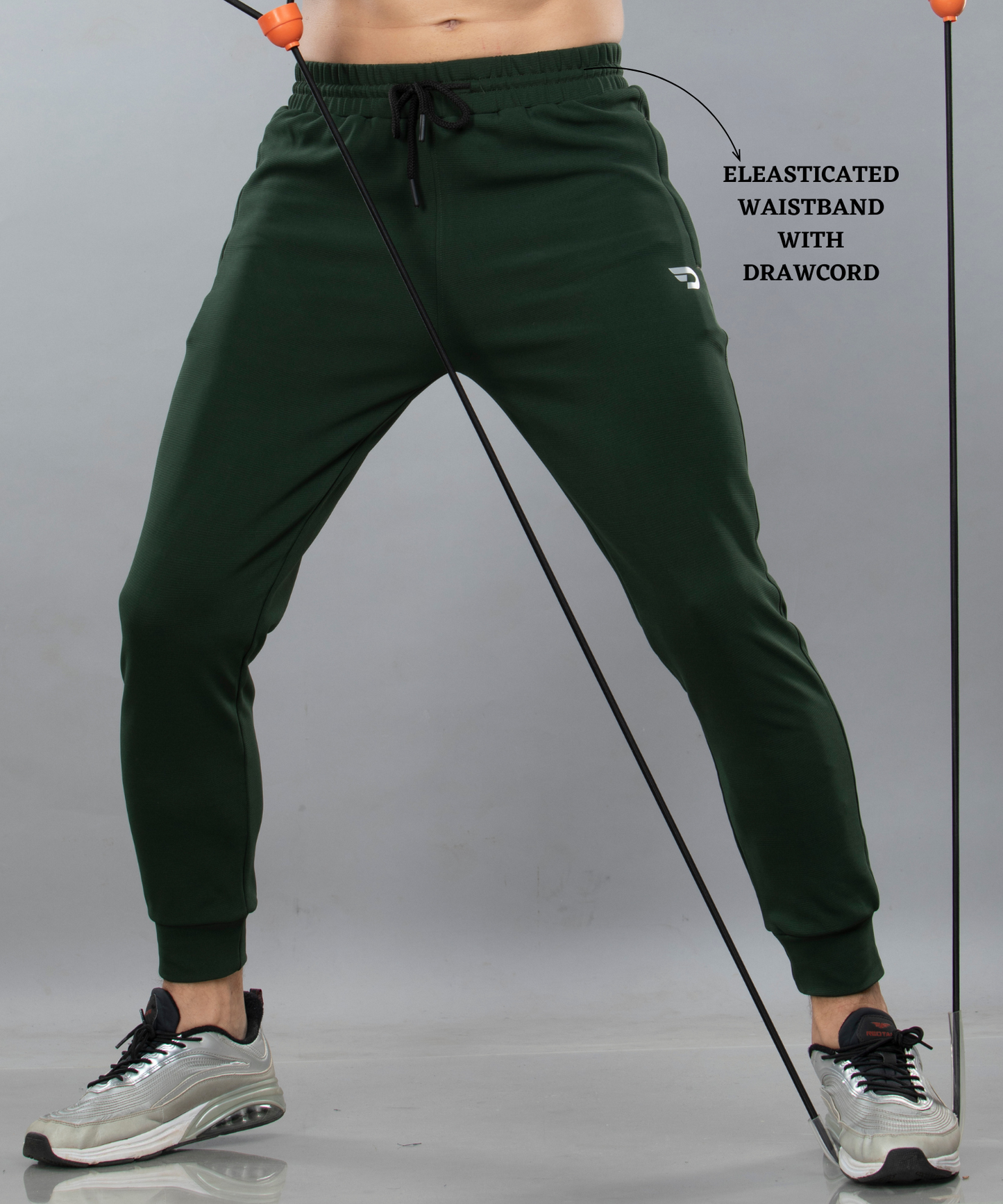 Ribbed Trackpant - Imported Dobby Lycra Lower (GSM 280)