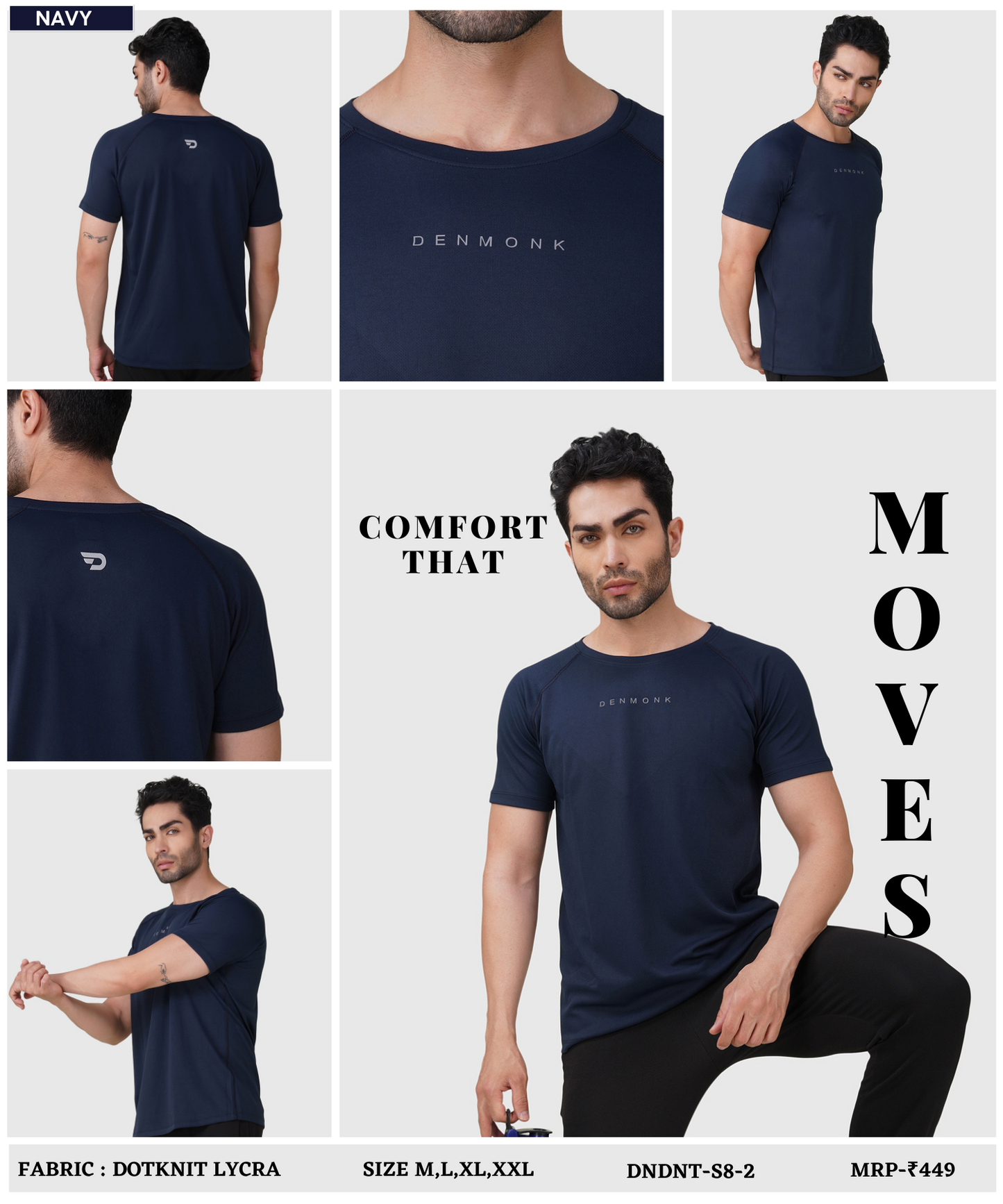 Dotknit Lycra T-Shirts