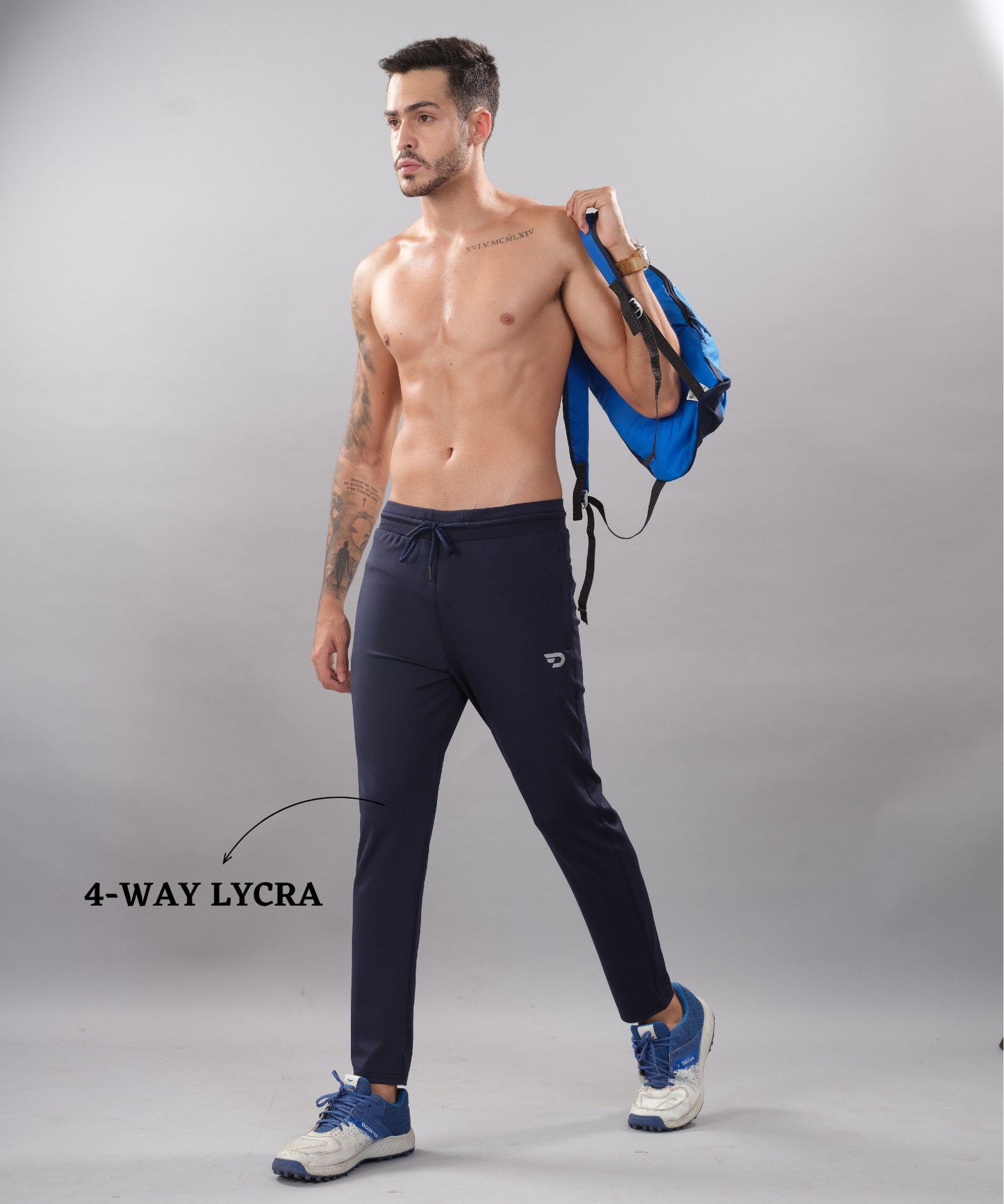 Power Trackpant - Imported 4way Taiwan Lycra Lower (GSM 280)