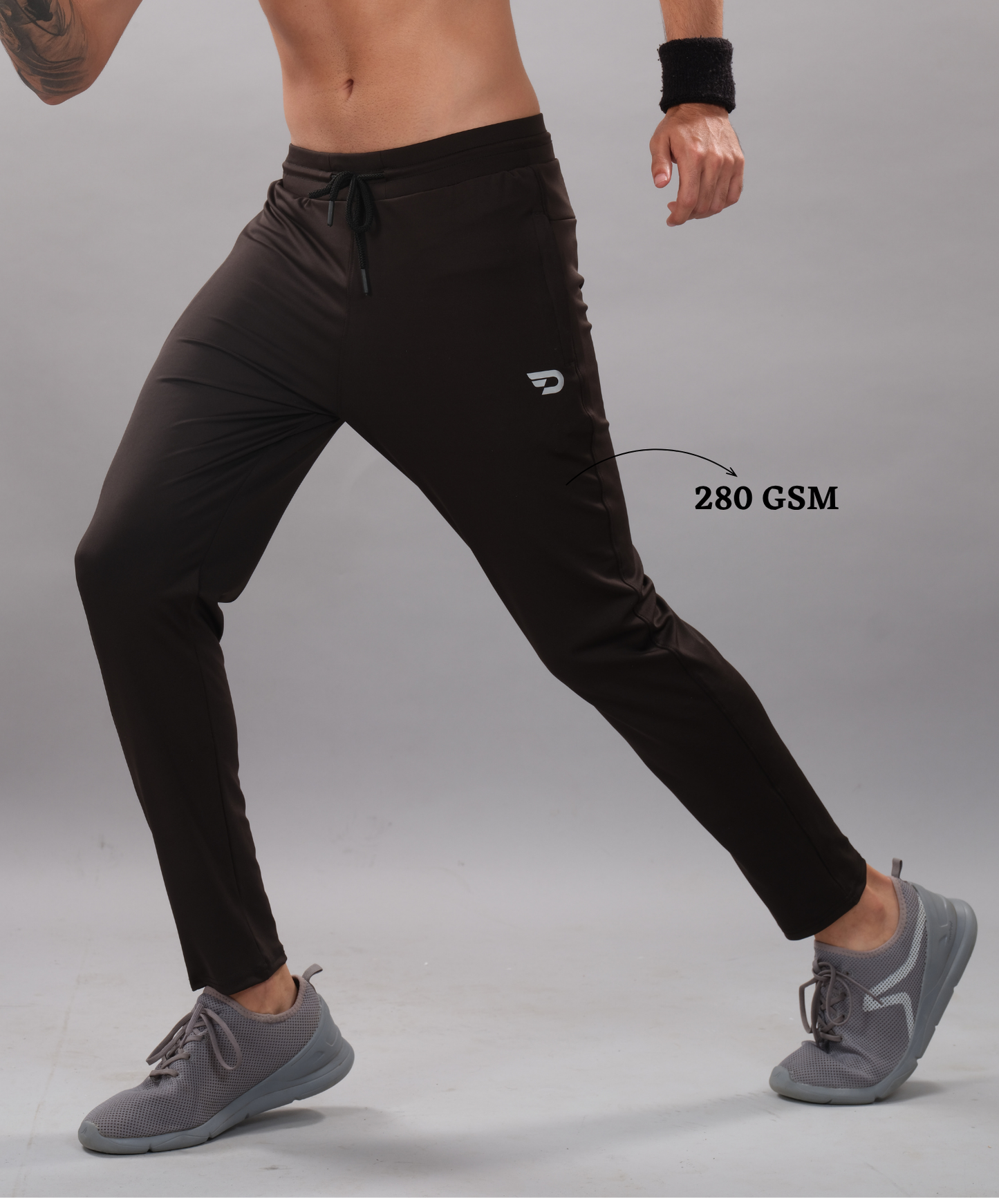 Power Trackpant - Imported 4way Taiwan Lycra Lower (GSM 280)