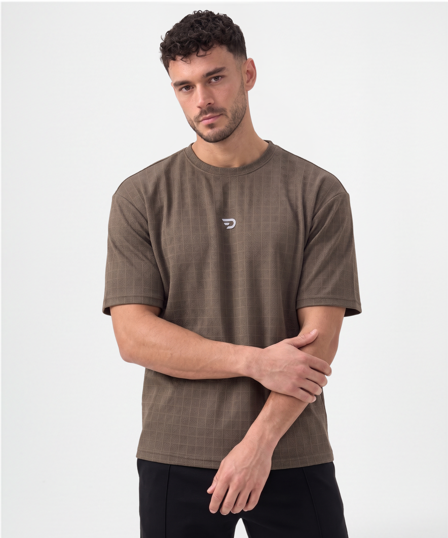Imported Jacquard Lycra T-Shirts | 180 GSM | Oversized Fit
