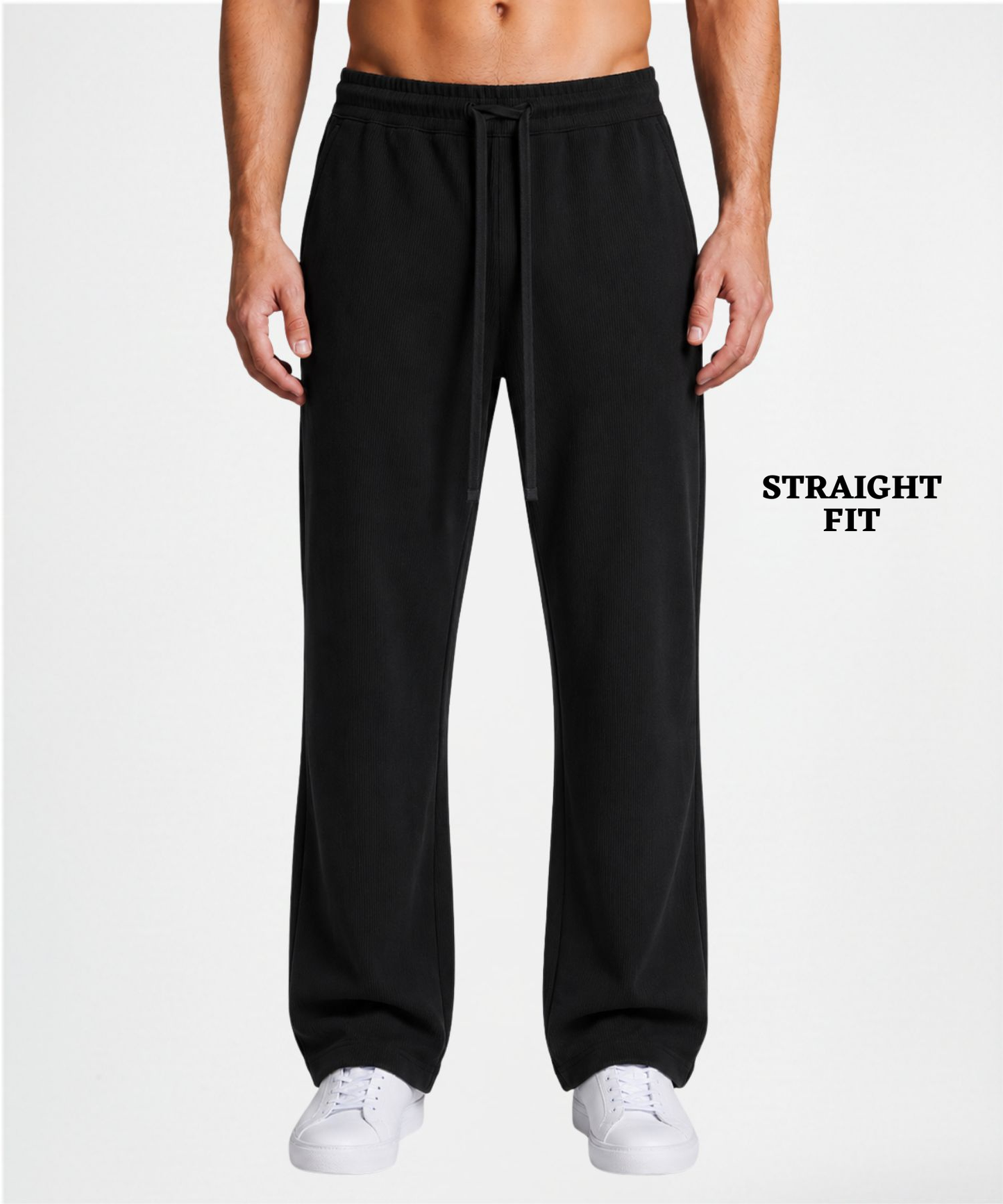 Premium Cotton Blend Lycra Straight Fit Trackpant for Men
