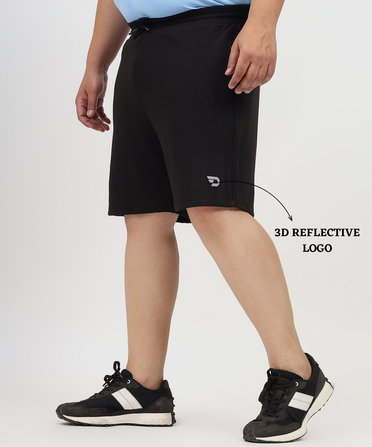 Maxmotion Shorts - Imported Dobby Lycra Plus Size Shorts | GSM 250 | Regular Fit