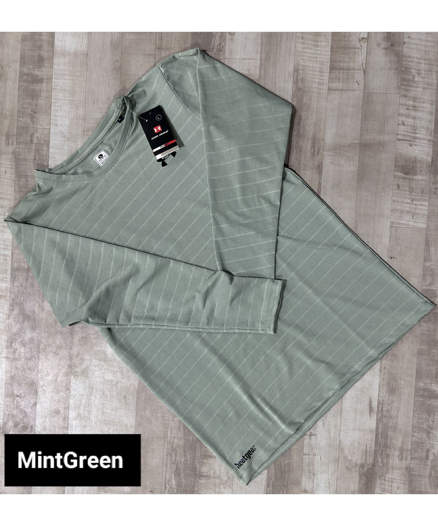 Pinpoint Strip Knit Lycra T-shirts