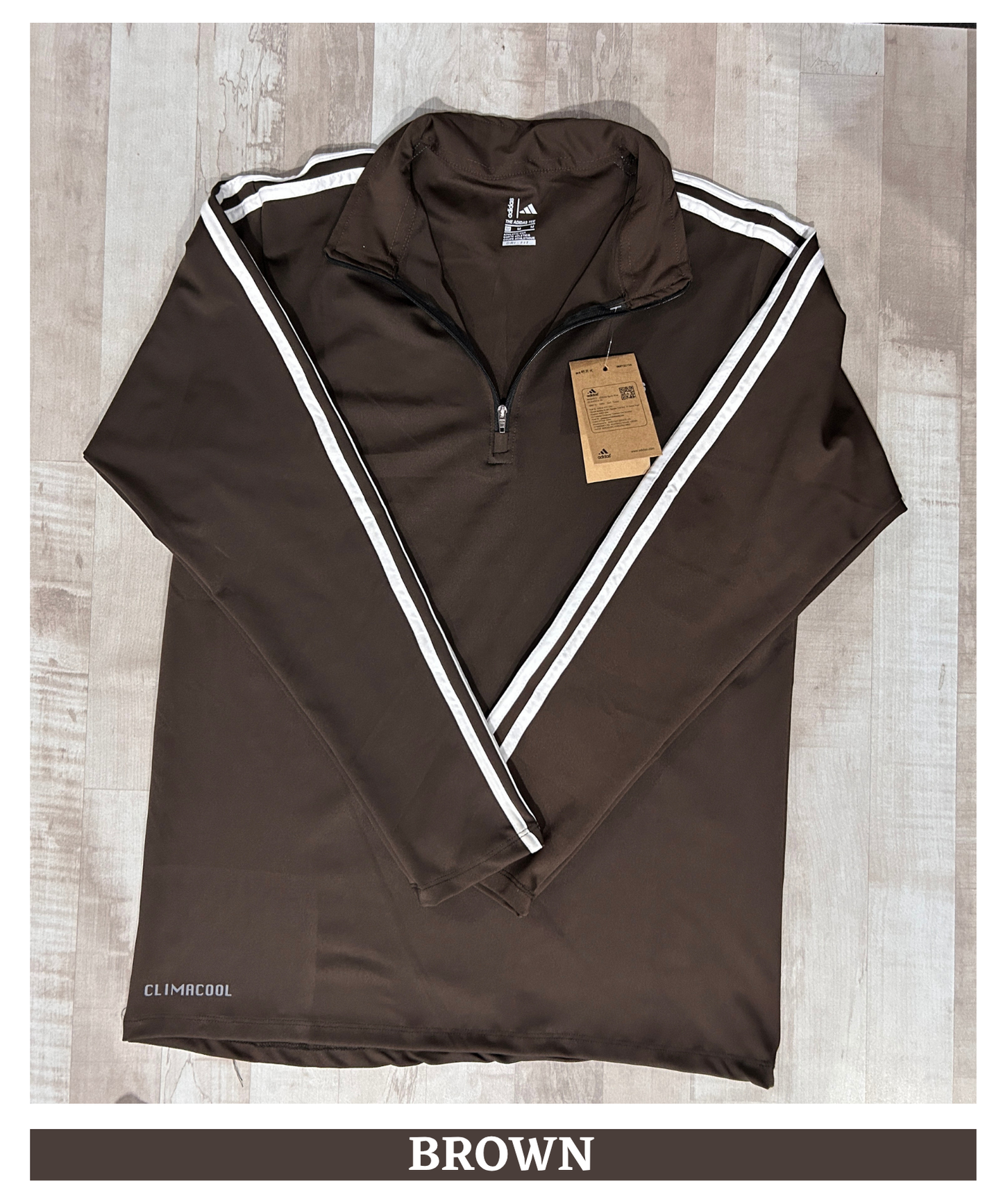 Imported 4way Taiwan Lycra Half Zipper T-Shirt with 3 Strip Design | 250 GSM | Regular Fit
