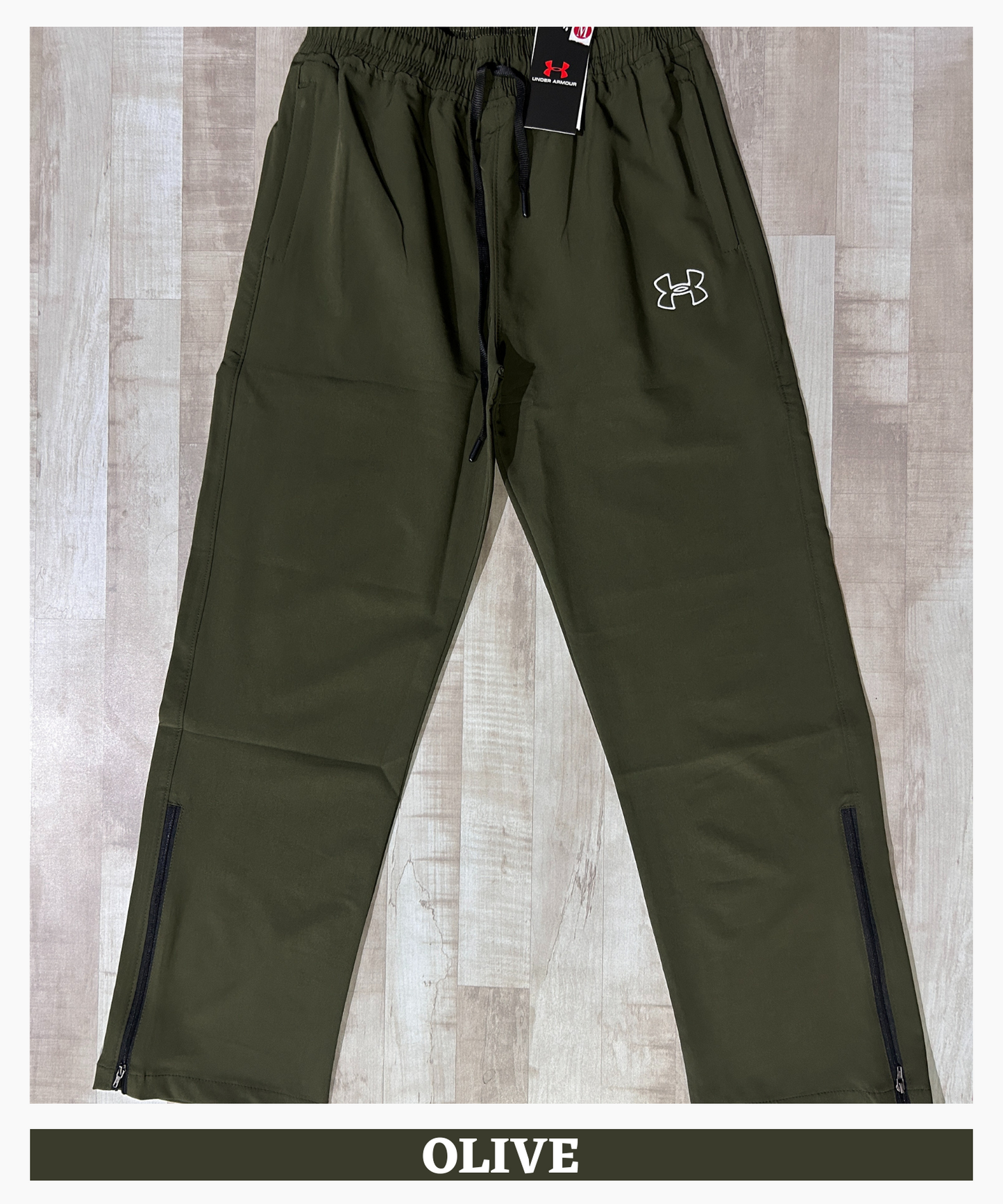 Imported Ns/Polyester Terry Trackpant (GSM 180) Straight Cut-Boot Cut