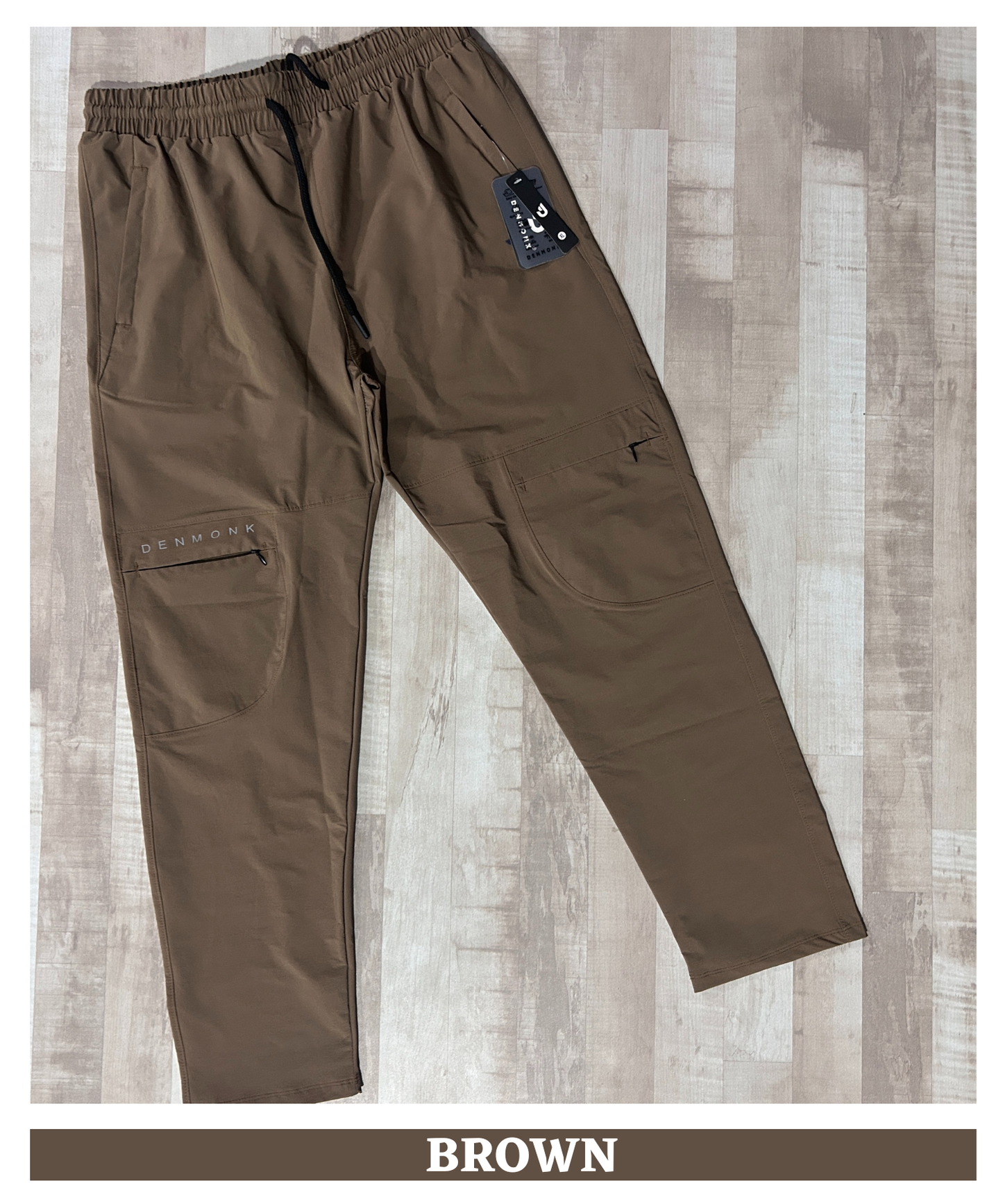 Utility Crush TrackPant -Imported Nylon Crush Lycra Lower (180 GSM)