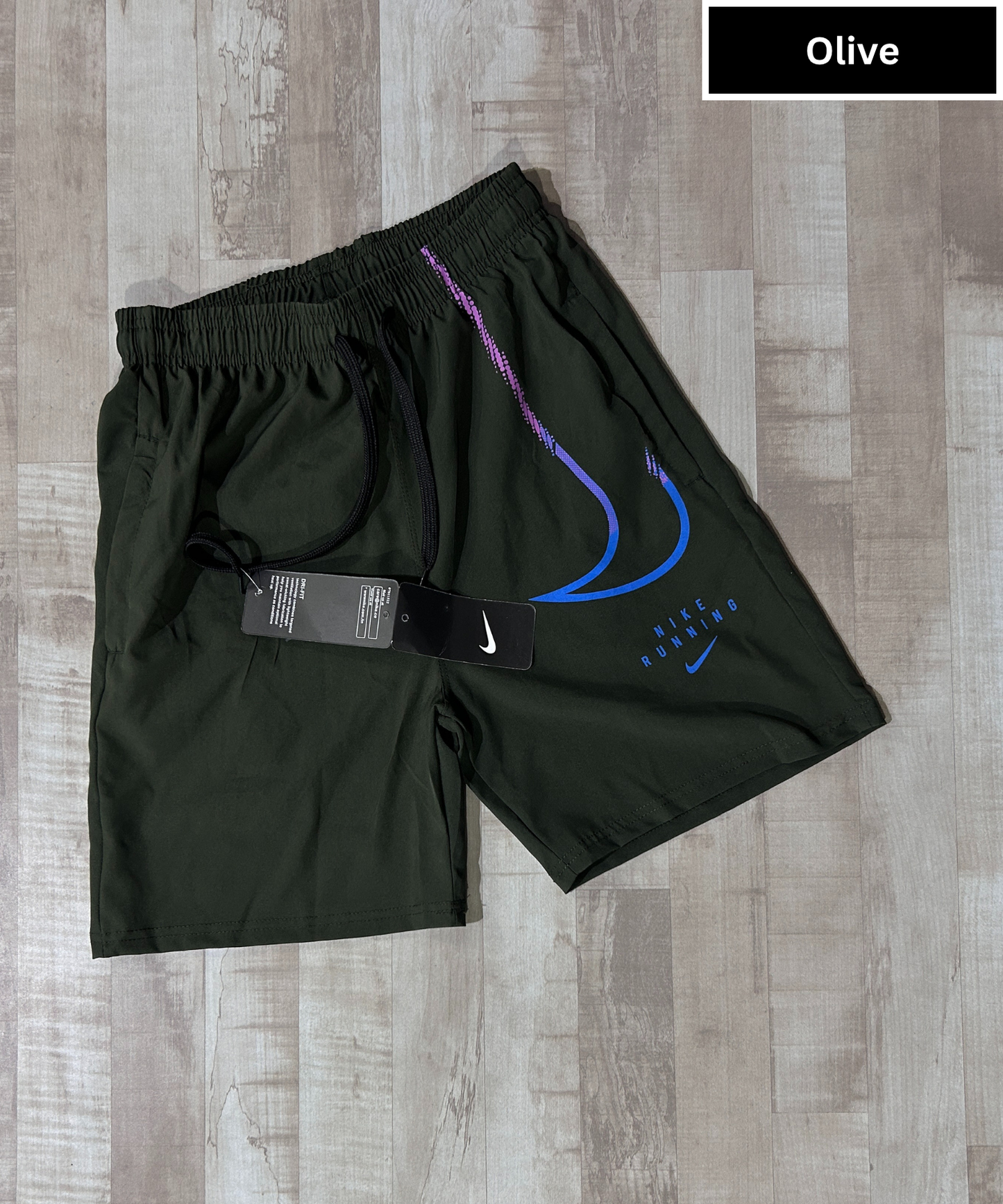 Imported Ns Parachute Lycra Shorts (15% Lycra GSM 130)