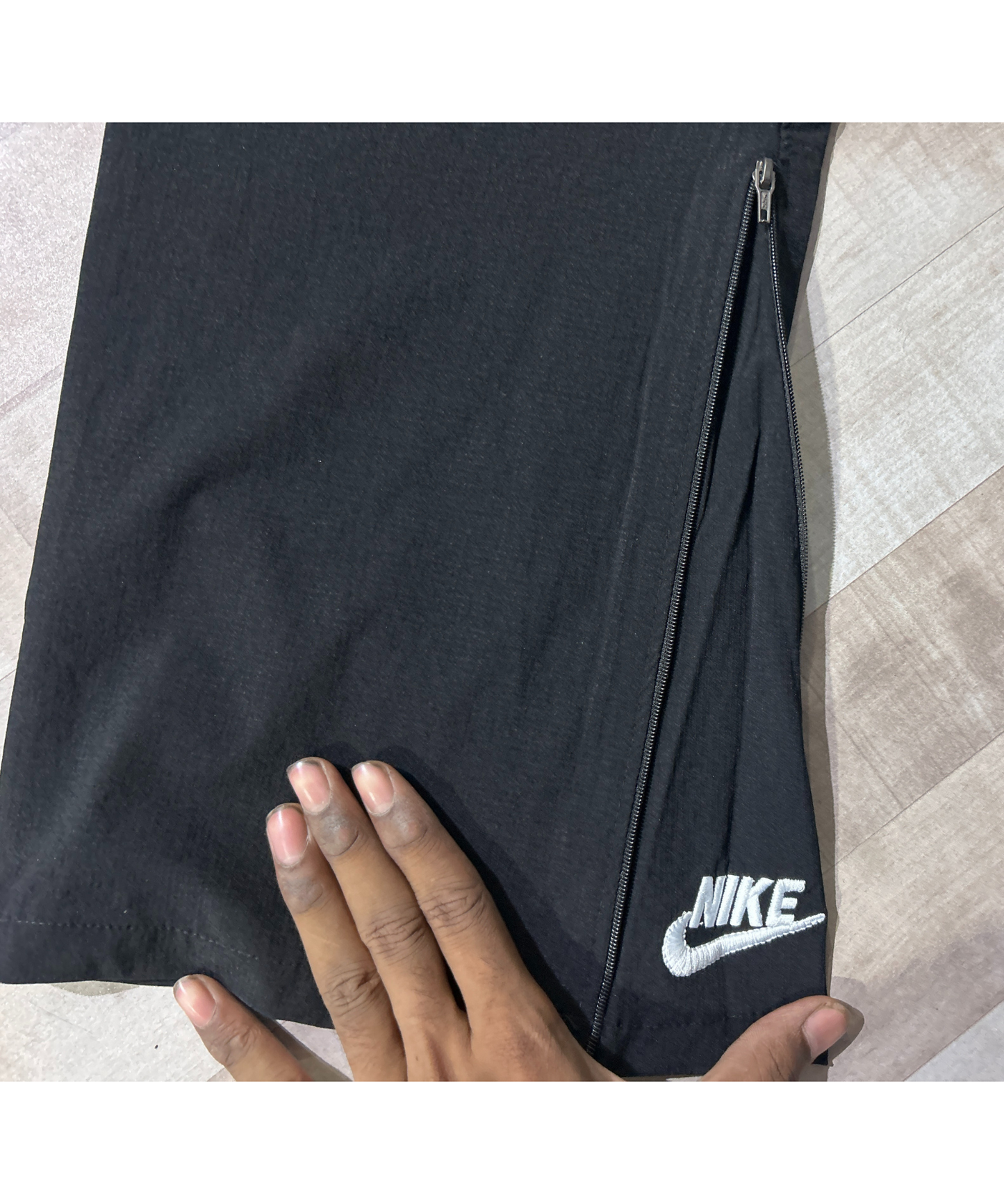 Imported Black Series Nylon Terry Lycra | Straight Fit + Boot Cut | Ankle Zipper | Side Pocket Closure | Lower / Trackpant - B2BZONE