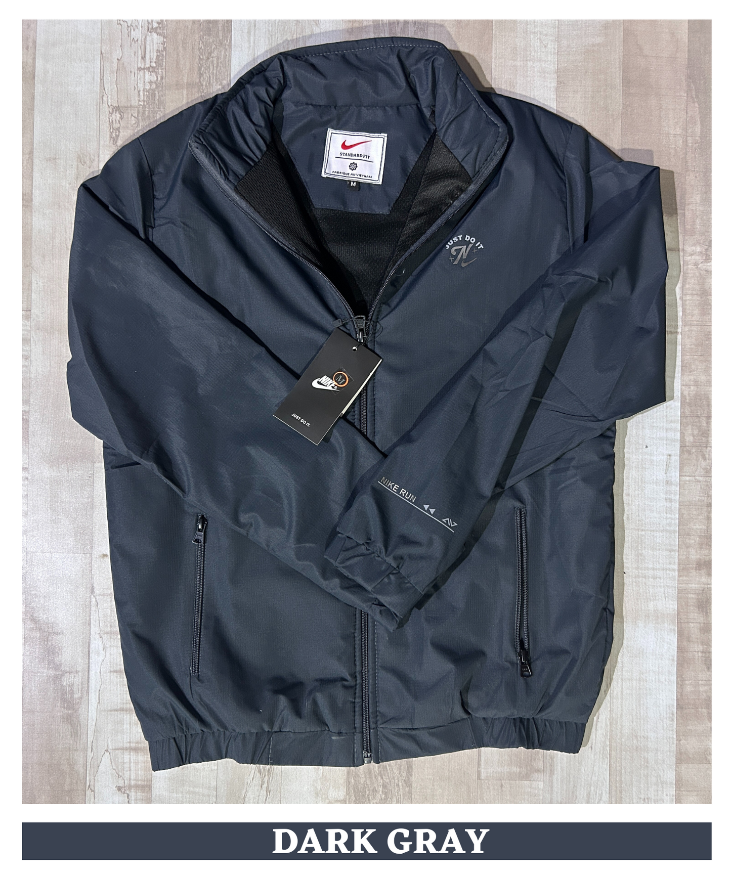 Imported 50D Spandex Waterproof Windcheater (GSM 350)