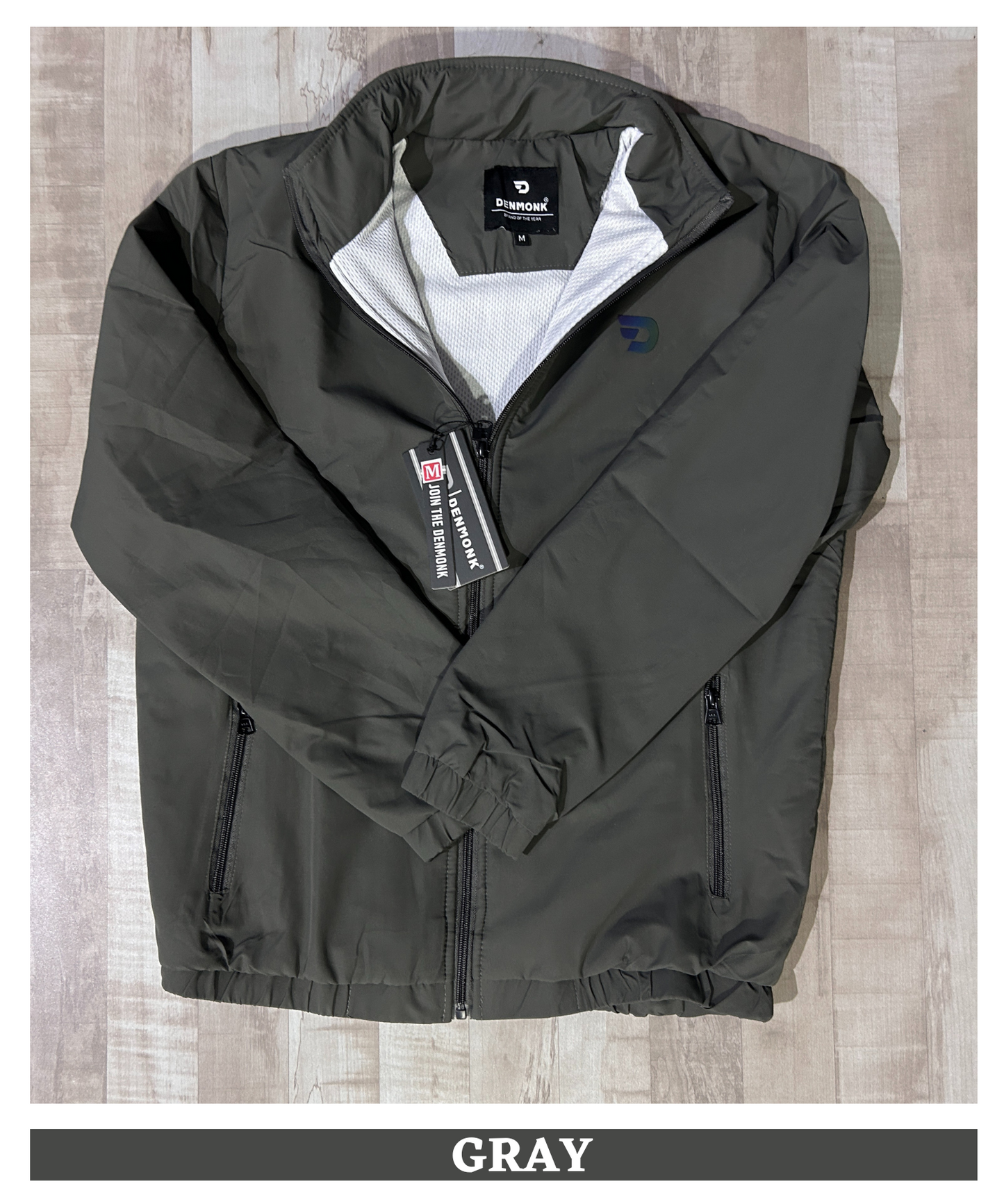 Imported 50D Spandex Waterproof Windcheater (GSM 350)