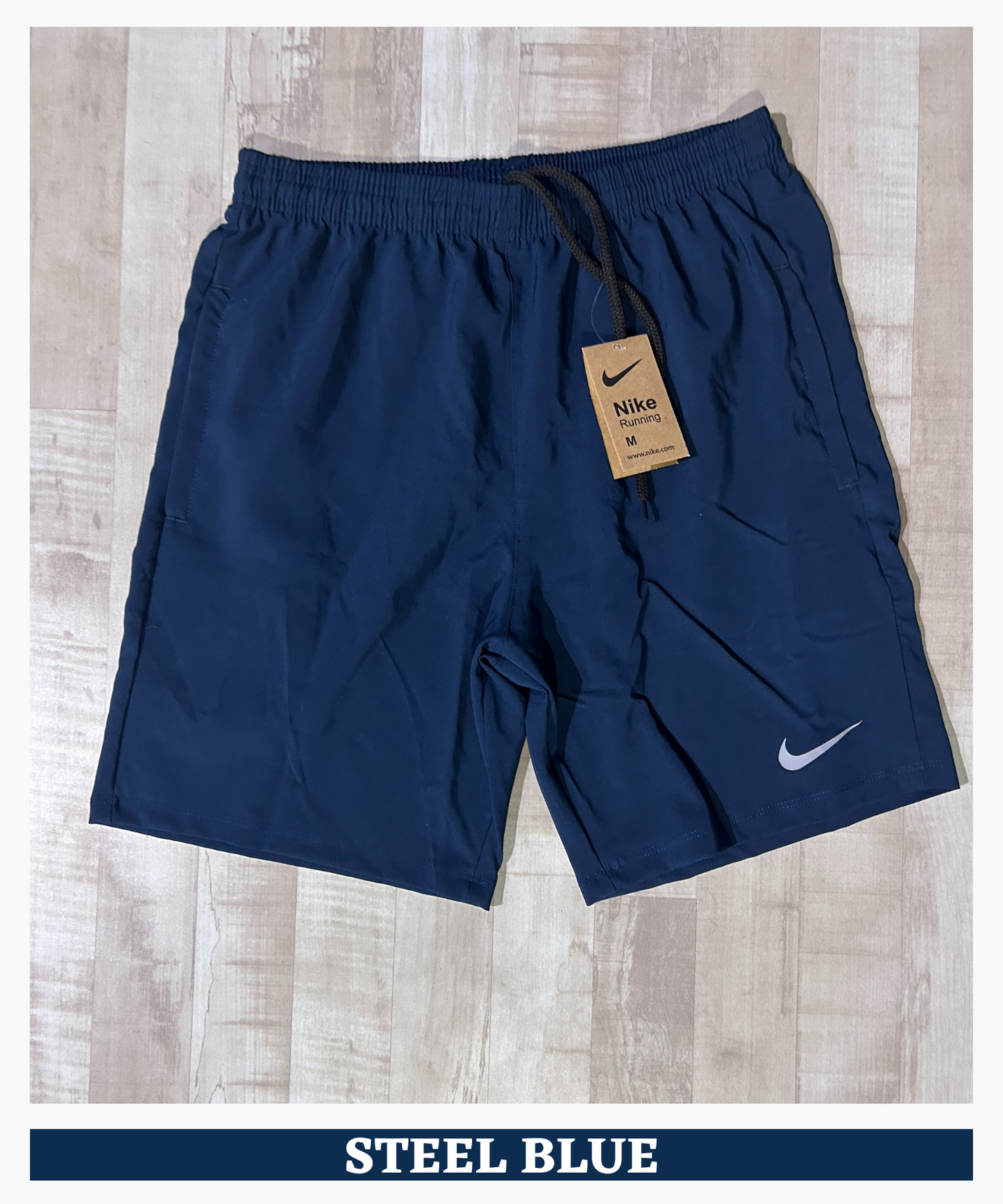 Imported Ns Parachute Lycra Shorts (15% Lycra 130 GSM)