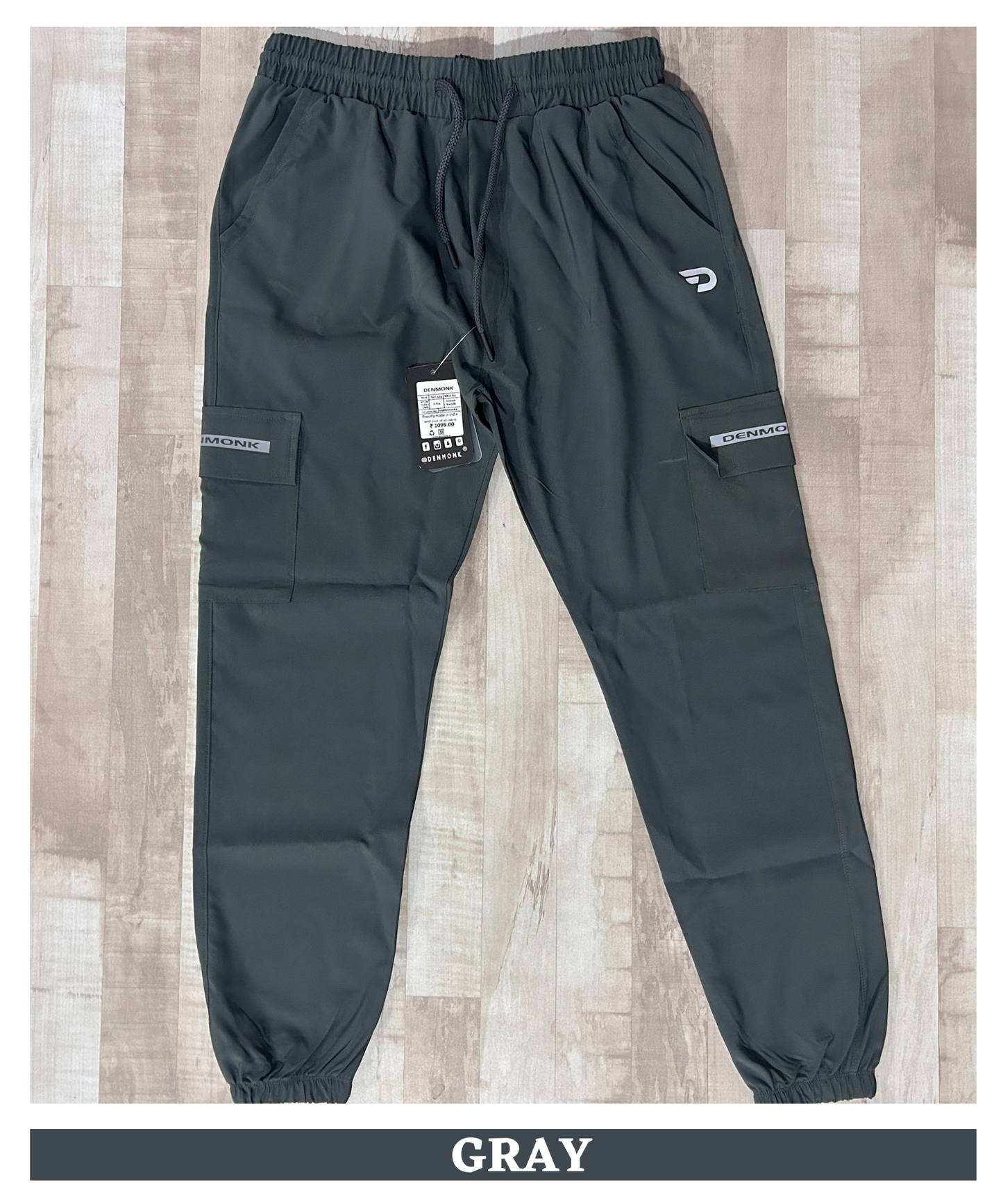 Utility Cargo Joggers - Imported Ns Terry Lycra Lower (GSM 180-190)