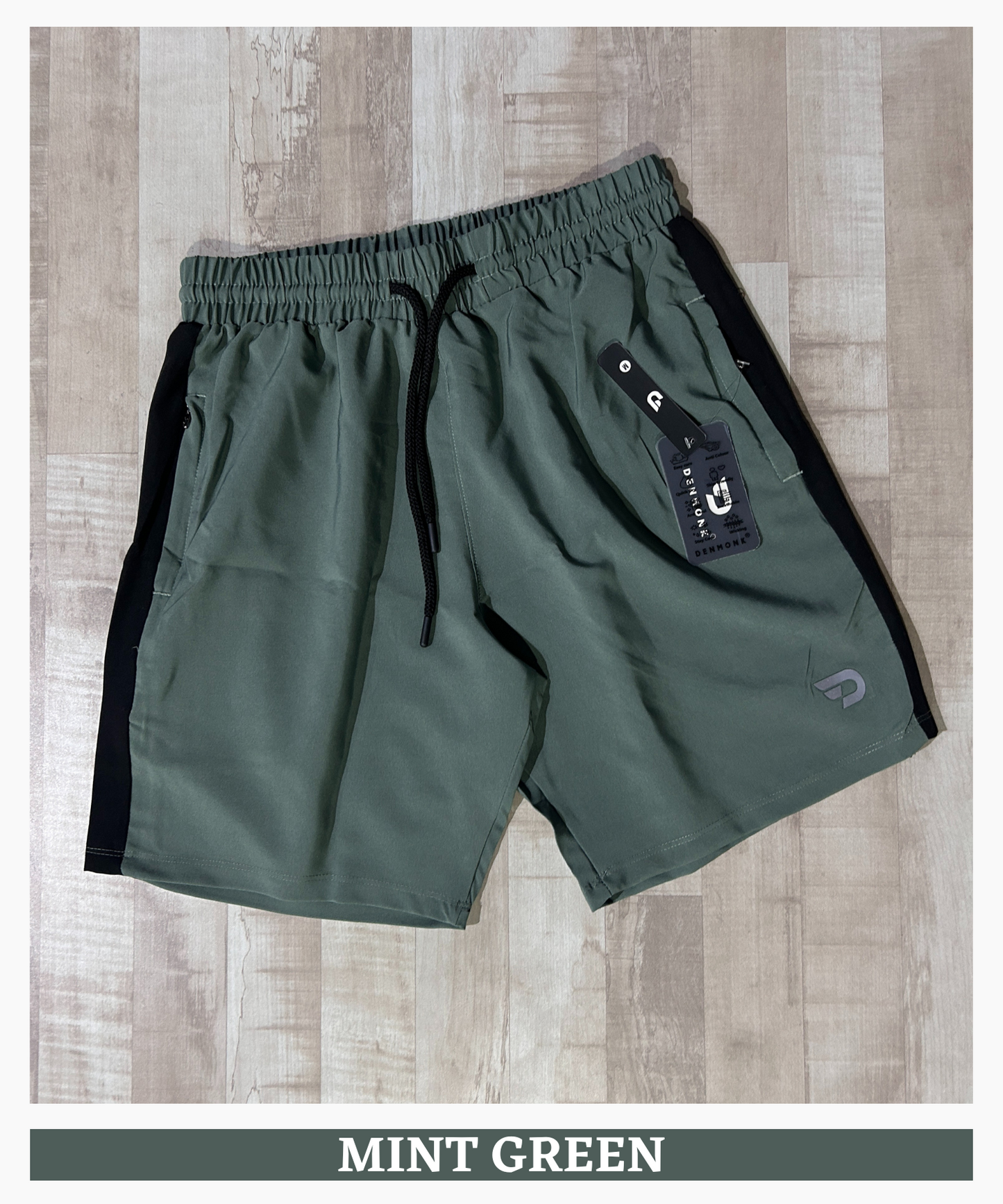 BlockFit Shorts – Imported Ns Parachute Lycra (15% Lycra,130 GSM)