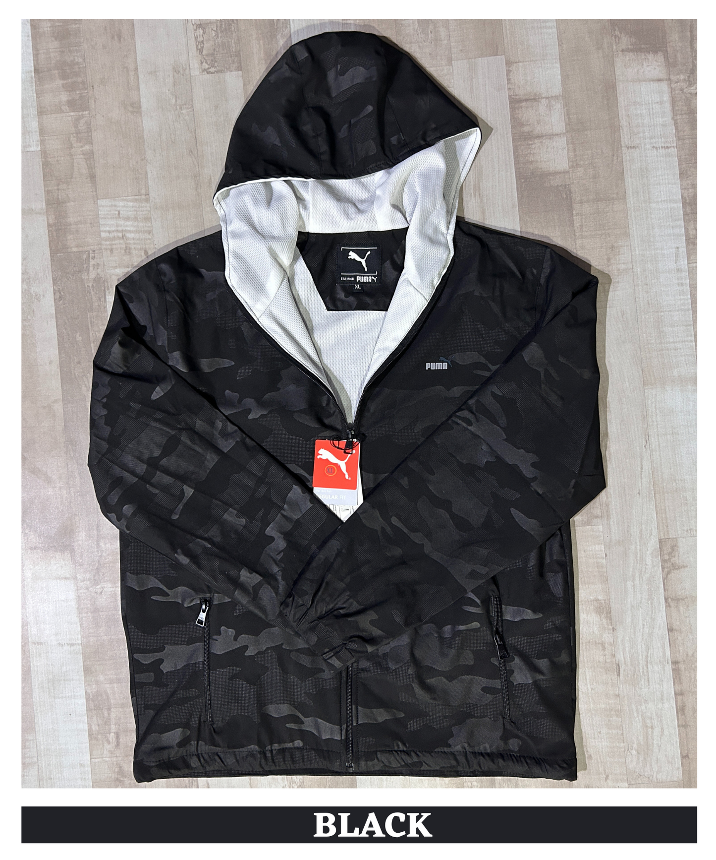 Premium Quality Camo Cotton Windcheater Jackets (GSM 350)