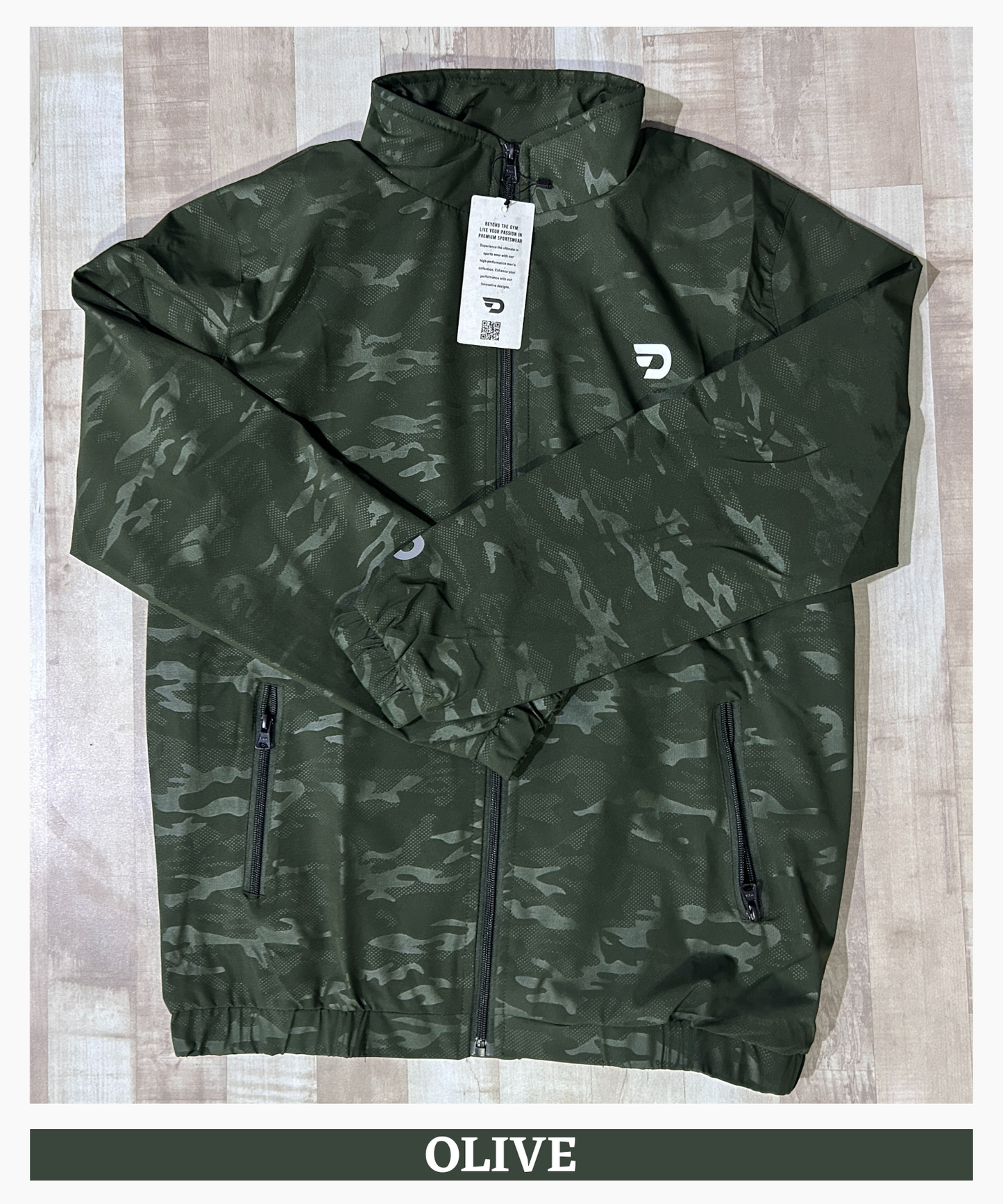 Premium Quality Camo Cotton Windcheater Jackets (GSM 350)