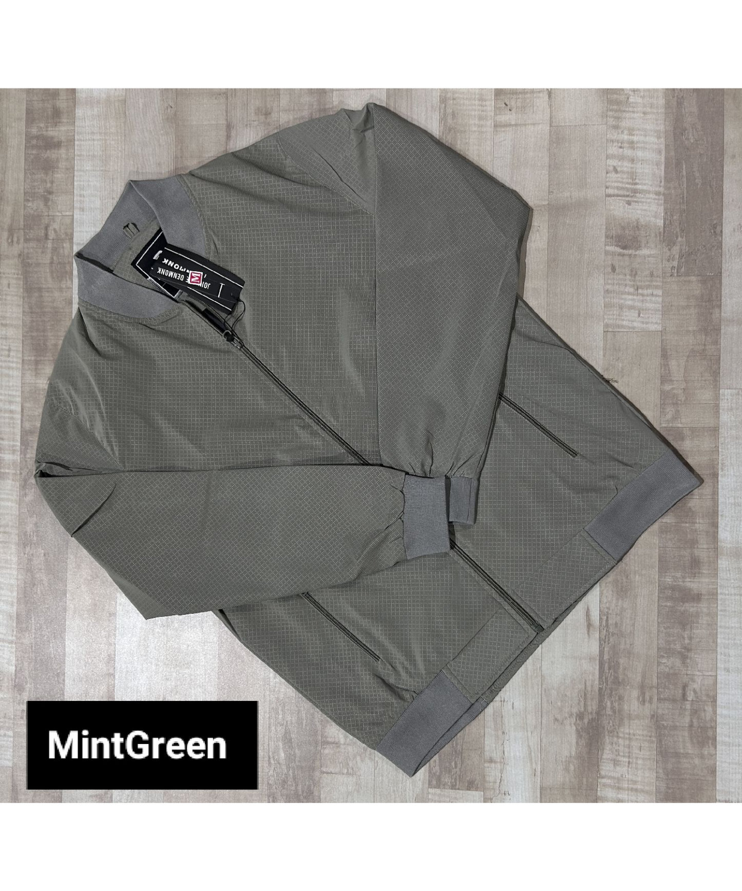 Imported Premium Quality Skin PU Dot Texture Windcheater Jacket ts)