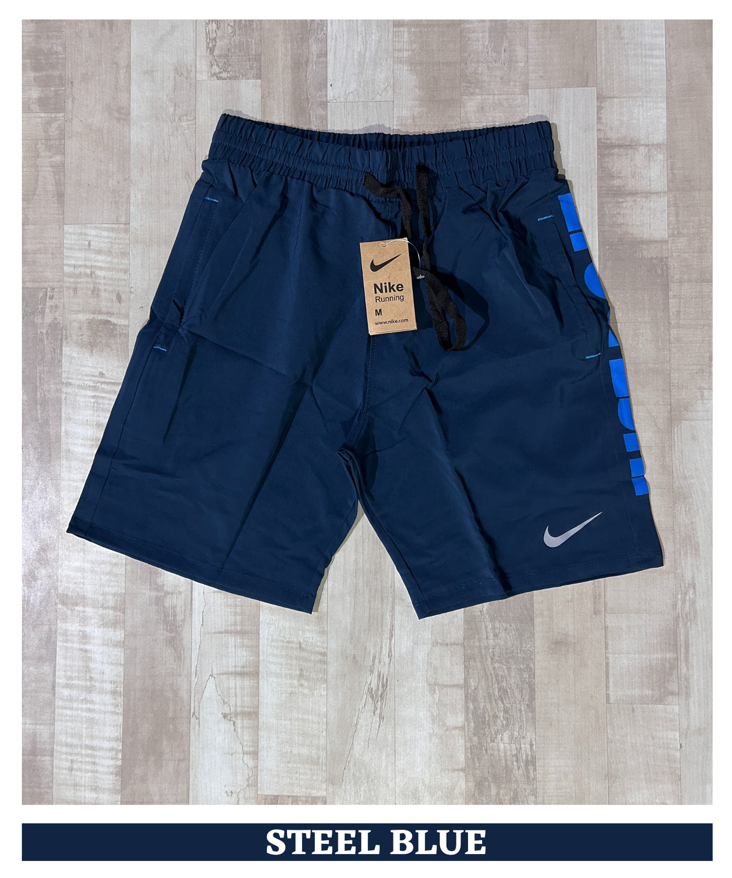 Imported Ns Parachute Lycra Shorts (15% Lycra GSM 130)
