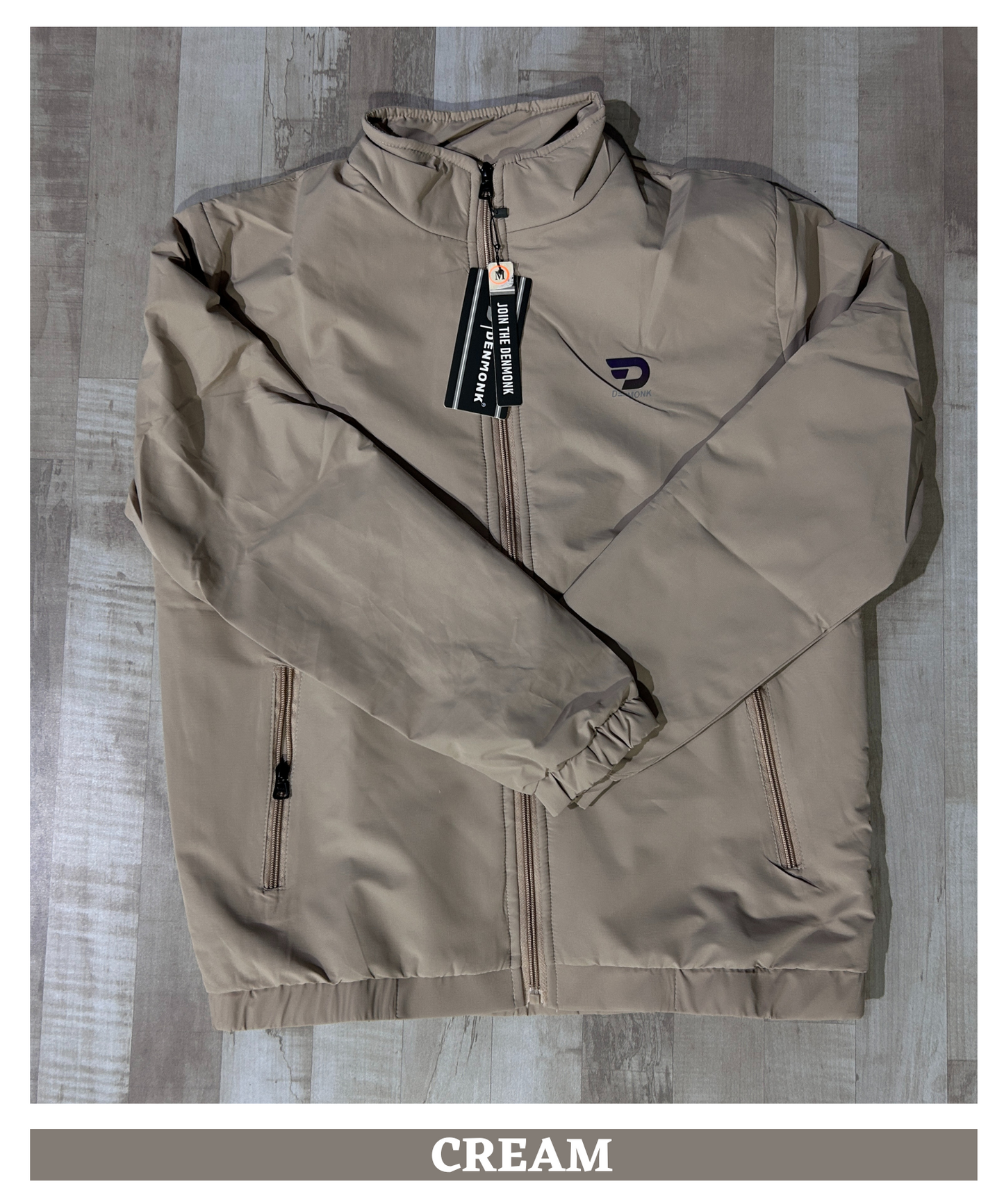 Imported 50D Spandex Waterproof Windcheater (GSM 350)