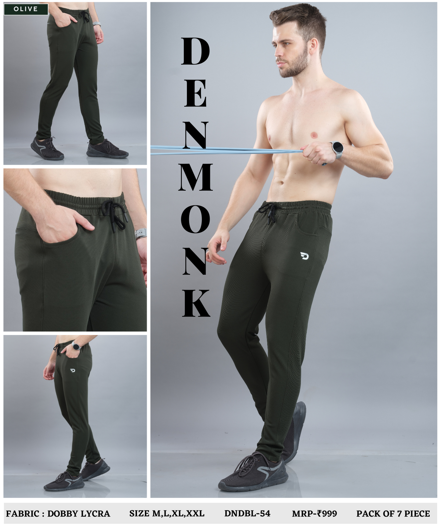 PowerFit – Imported Dobby Lycra (280 GSM)