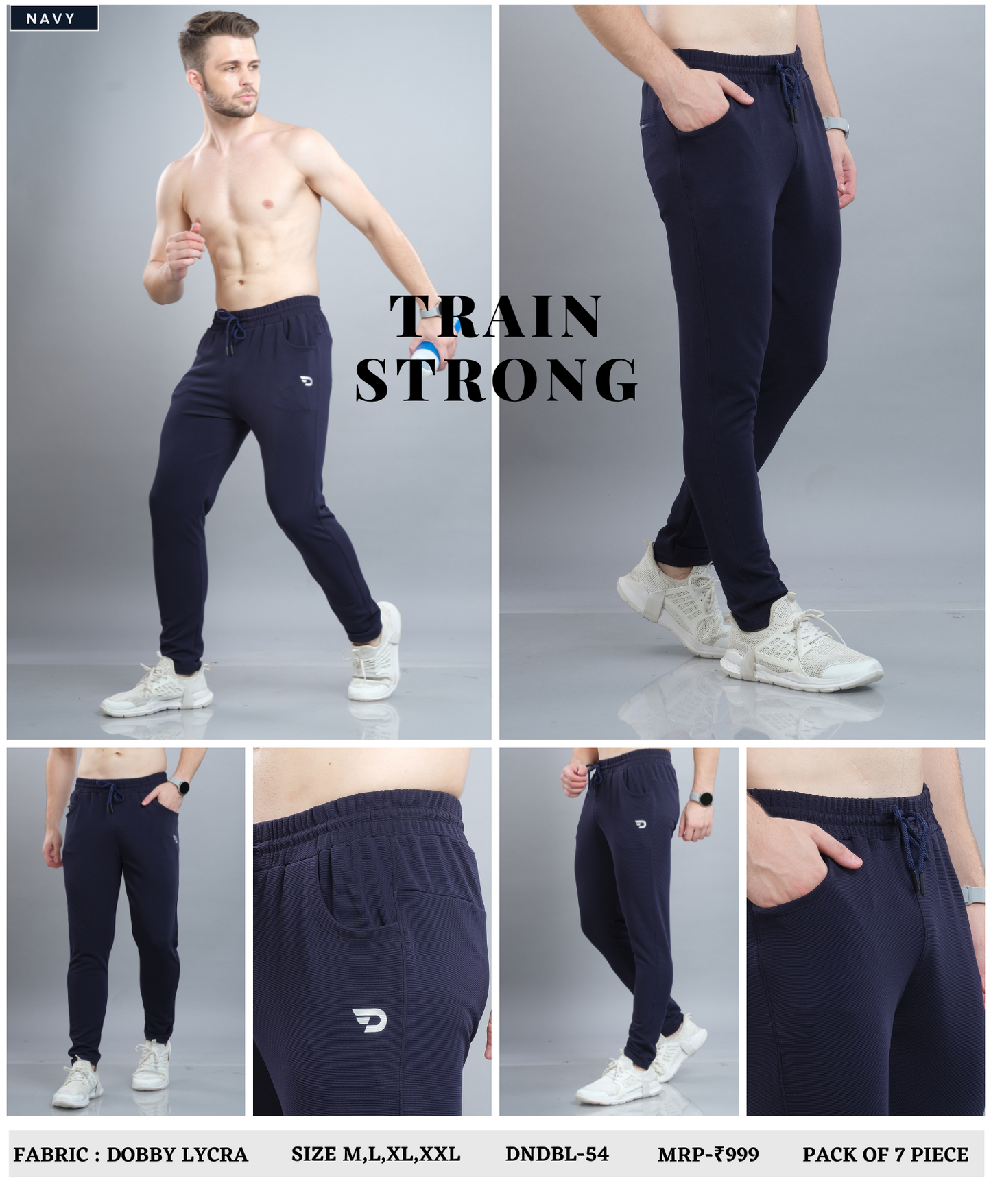 PowerFit – Imported Dobby Lycra (280 GSM)