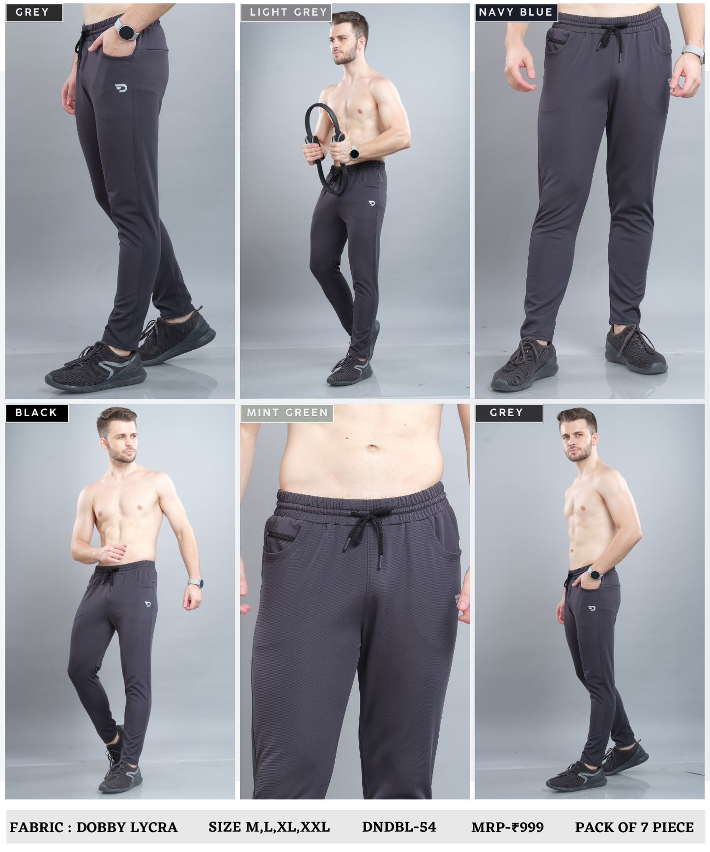 PowerFit – Imported Dobby Lycra (280 GSM)